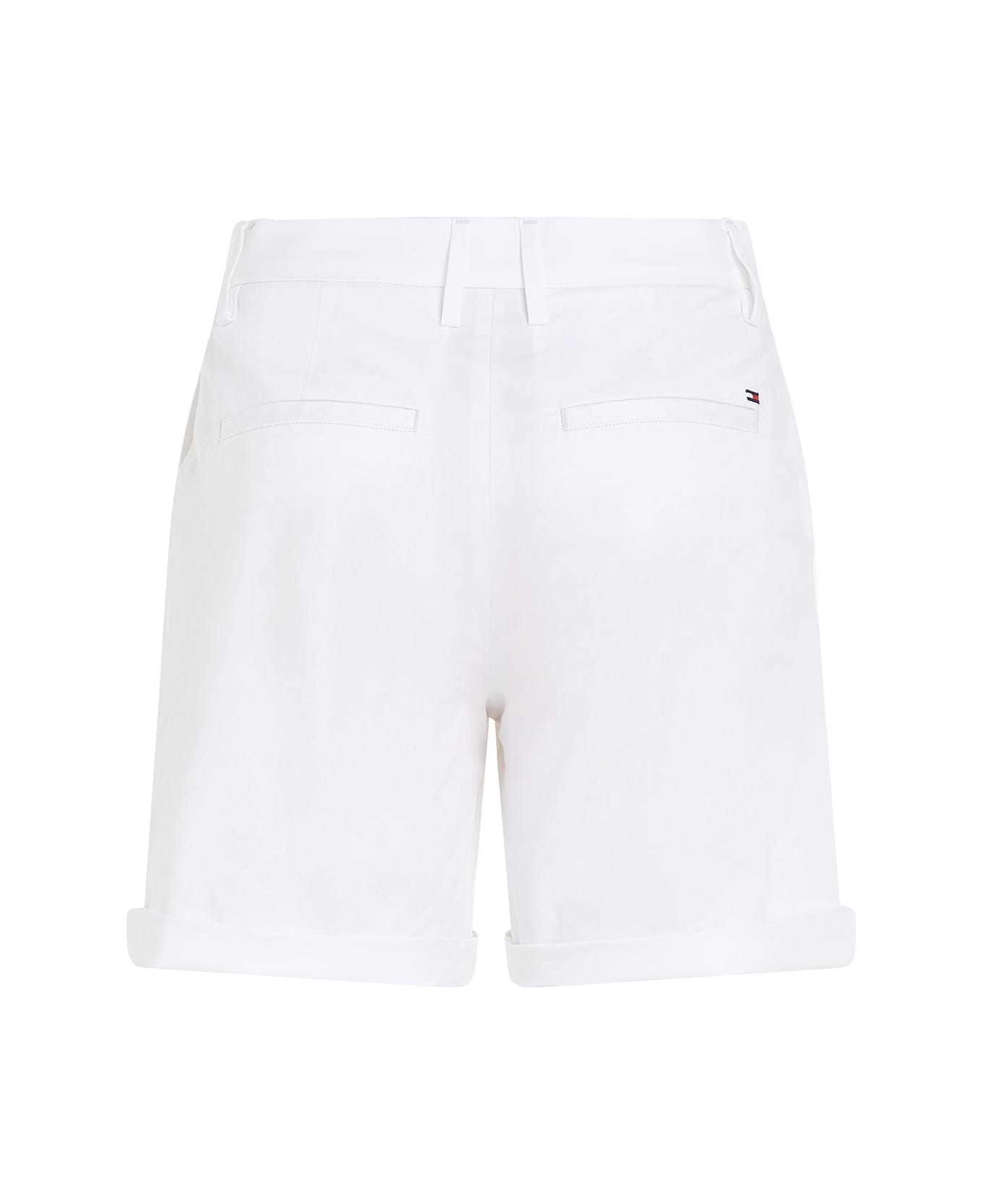 tommy buy Hilfiger Mom Chino Shorts White - OPTIC WHITE