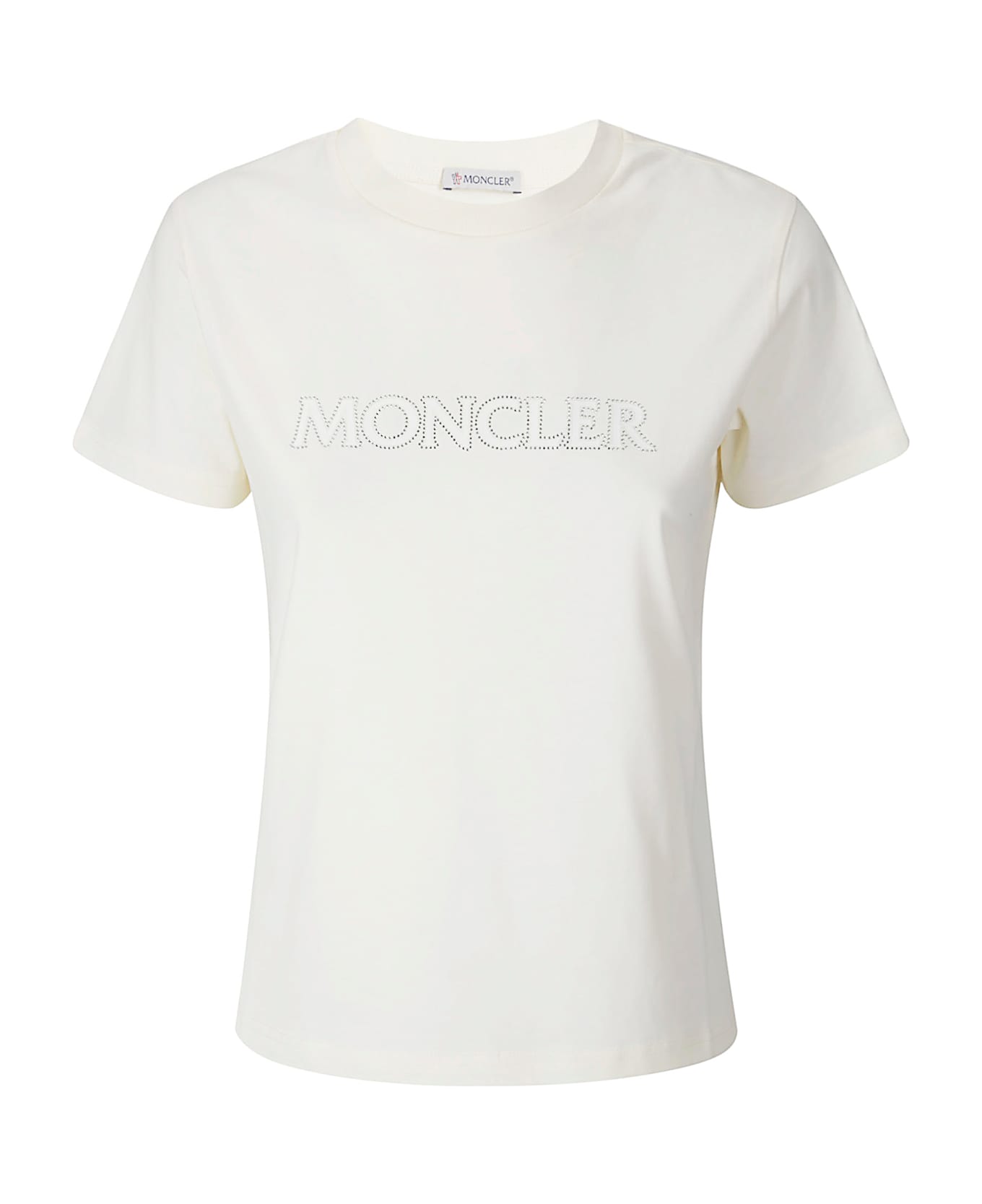 Moncler Ss T-shirt - WHITE