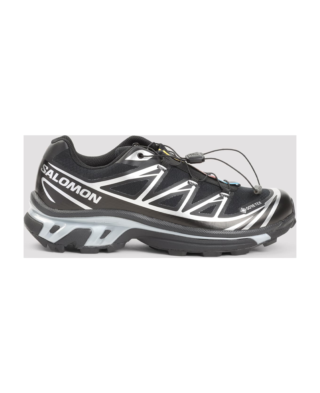 Salomon Xt-6 Gtx Sneakers - Black Black Ftw Silver
