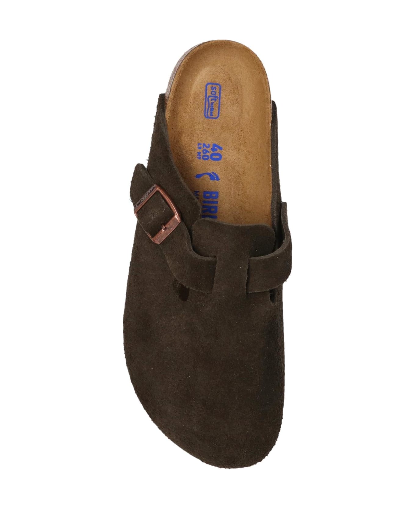 Birkenstock 'boston Bs' Slides - Brown