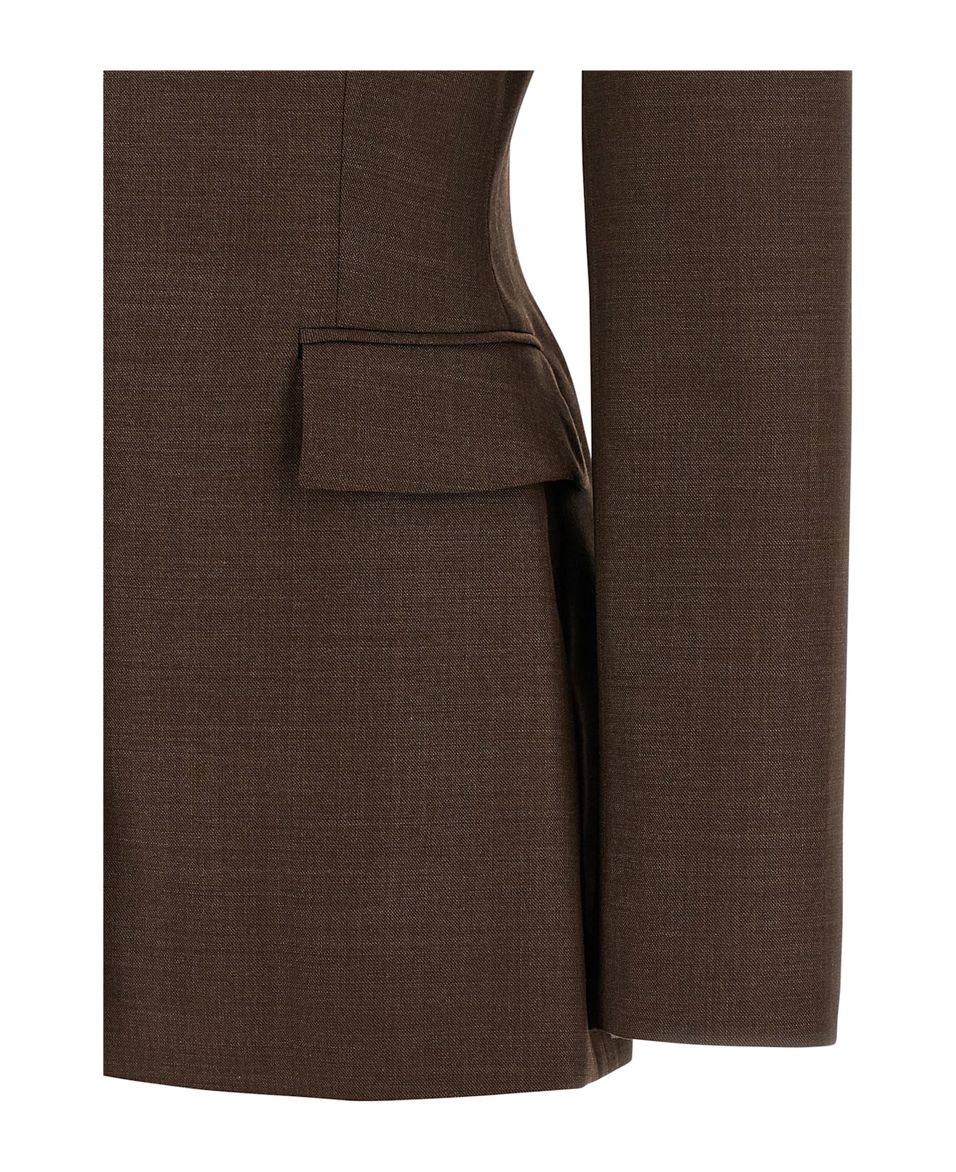 Magda Butrym 
03
 Blazer - Brown