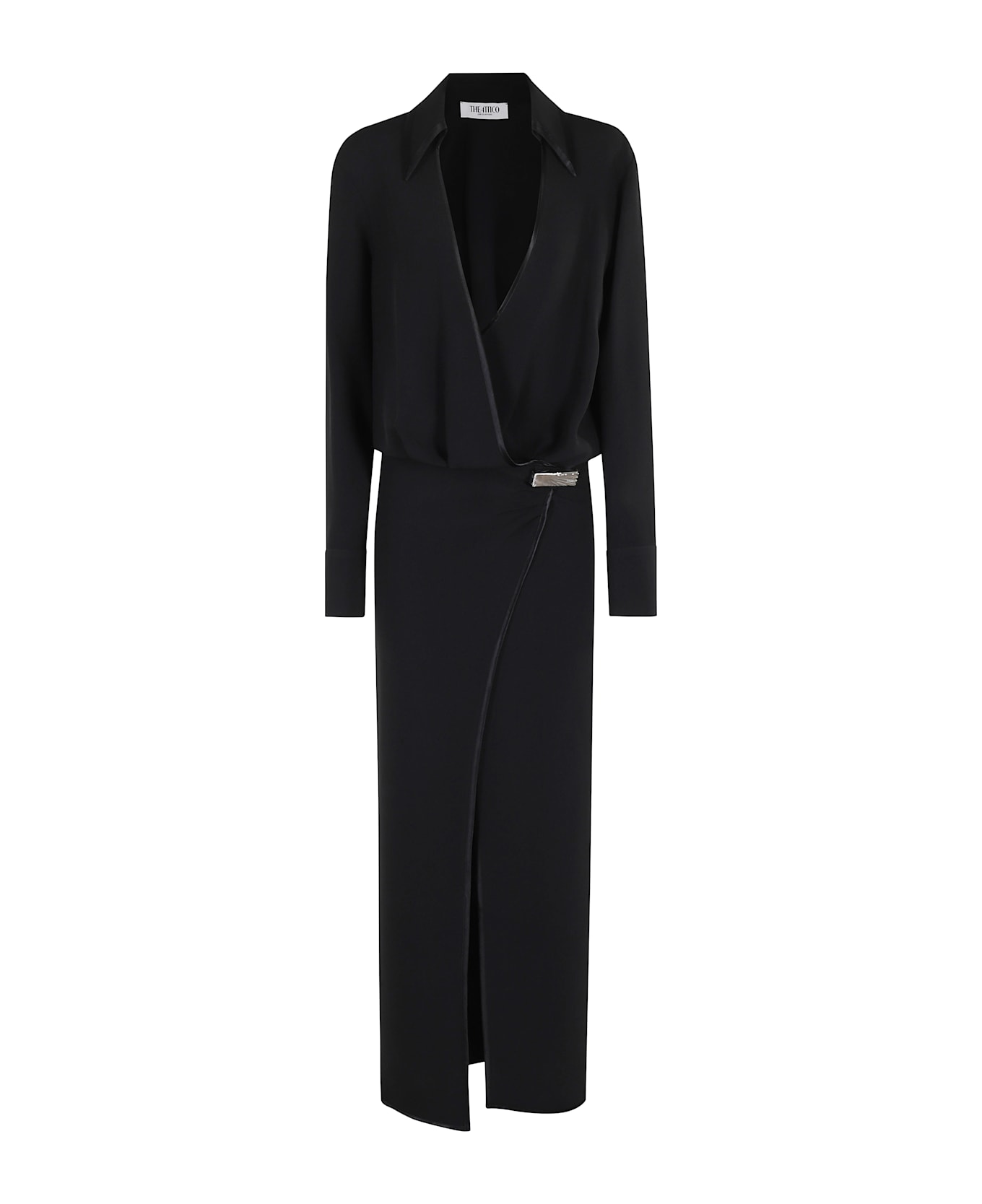 The Attico Midi Dress - Black