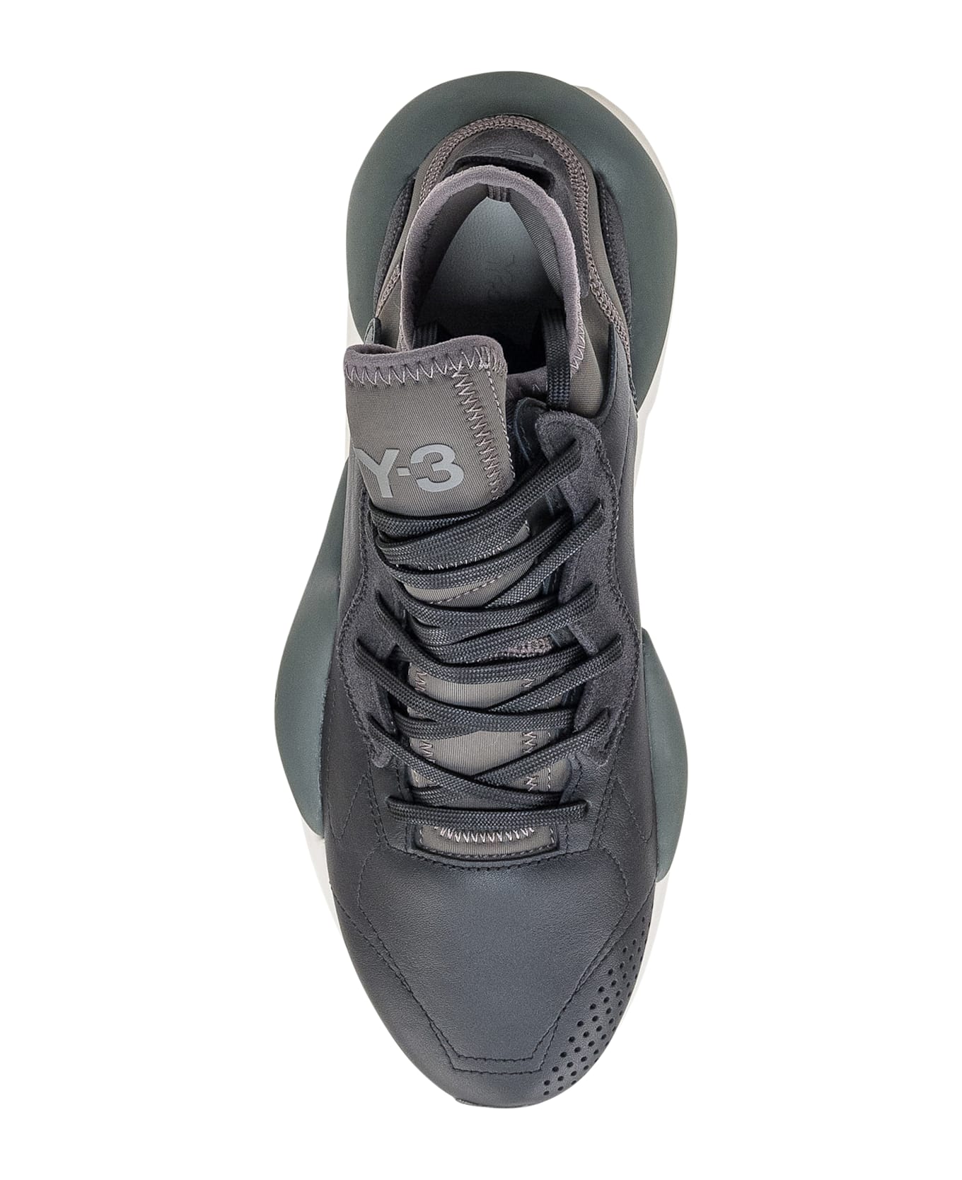 Y-3 Kaiwa Sneaker - BLACK/CINDER