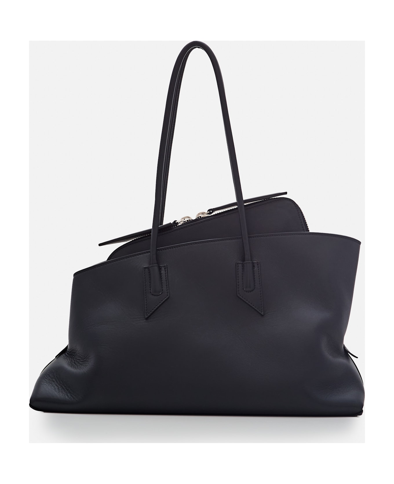 The Attico La Passeggiata Top Handle - Black