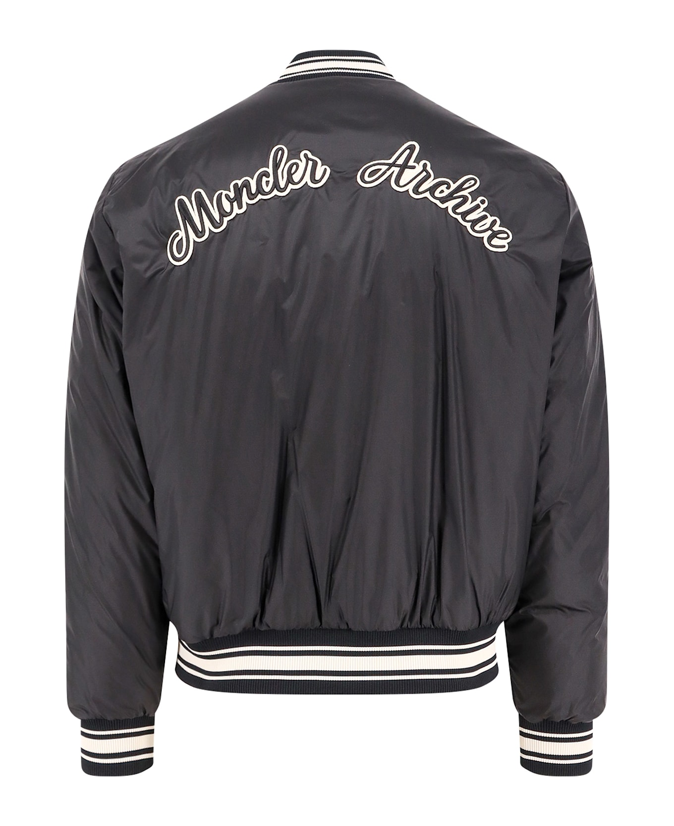 Moncler Bouchet Reversible Padded Bomber - Black