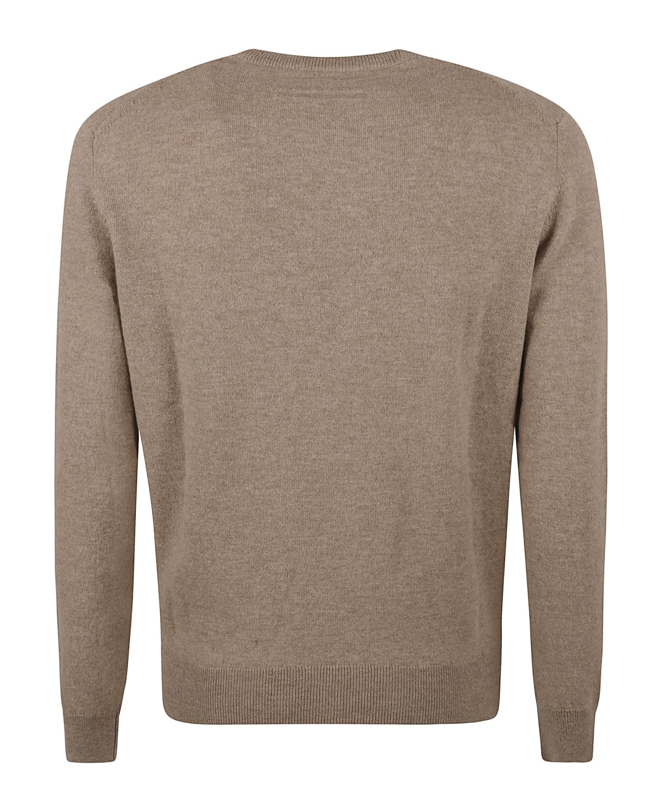 Zegna Round Neck Sweater - Beige