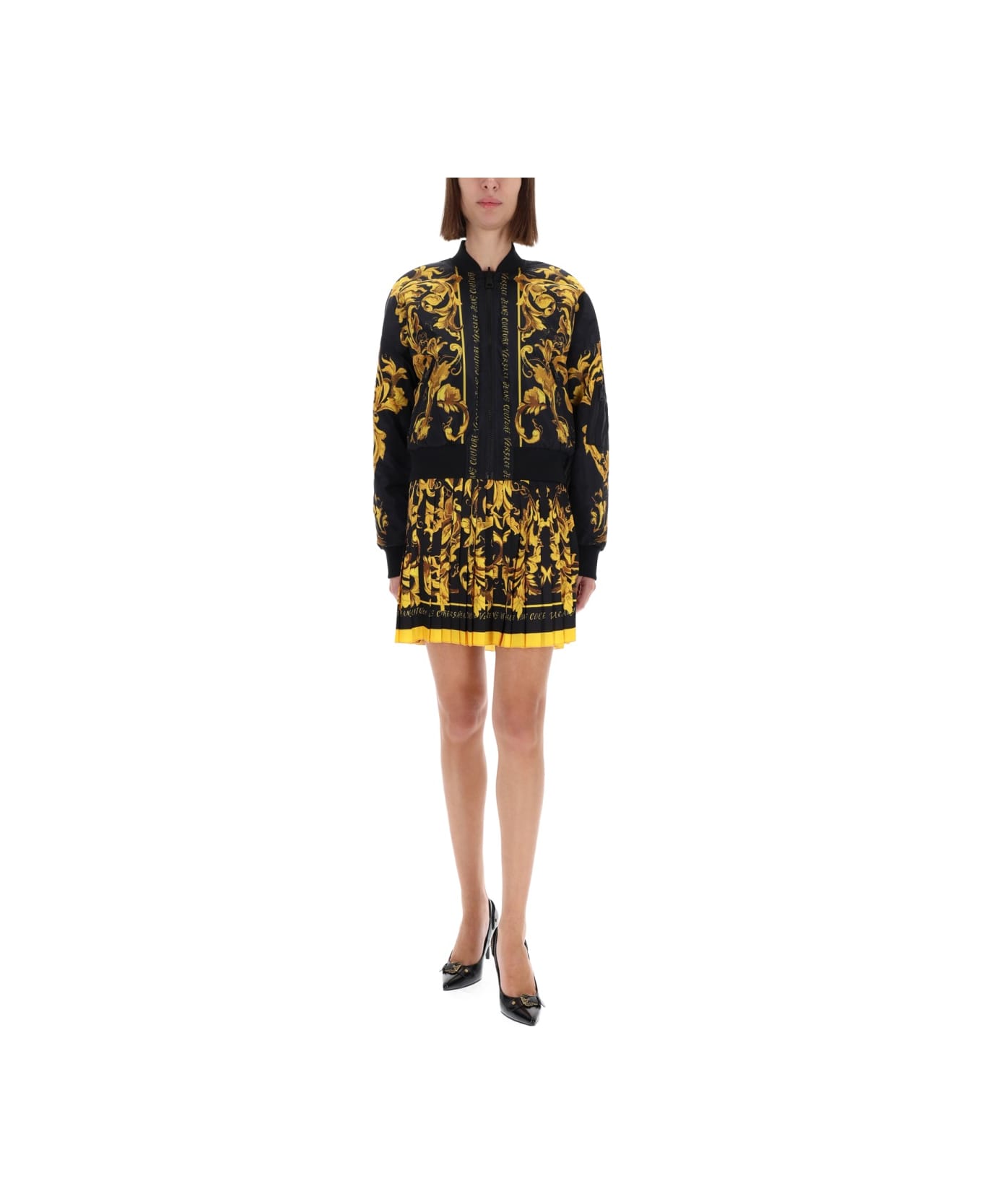 Versace Jeans Couture Down Jacket - BLACK