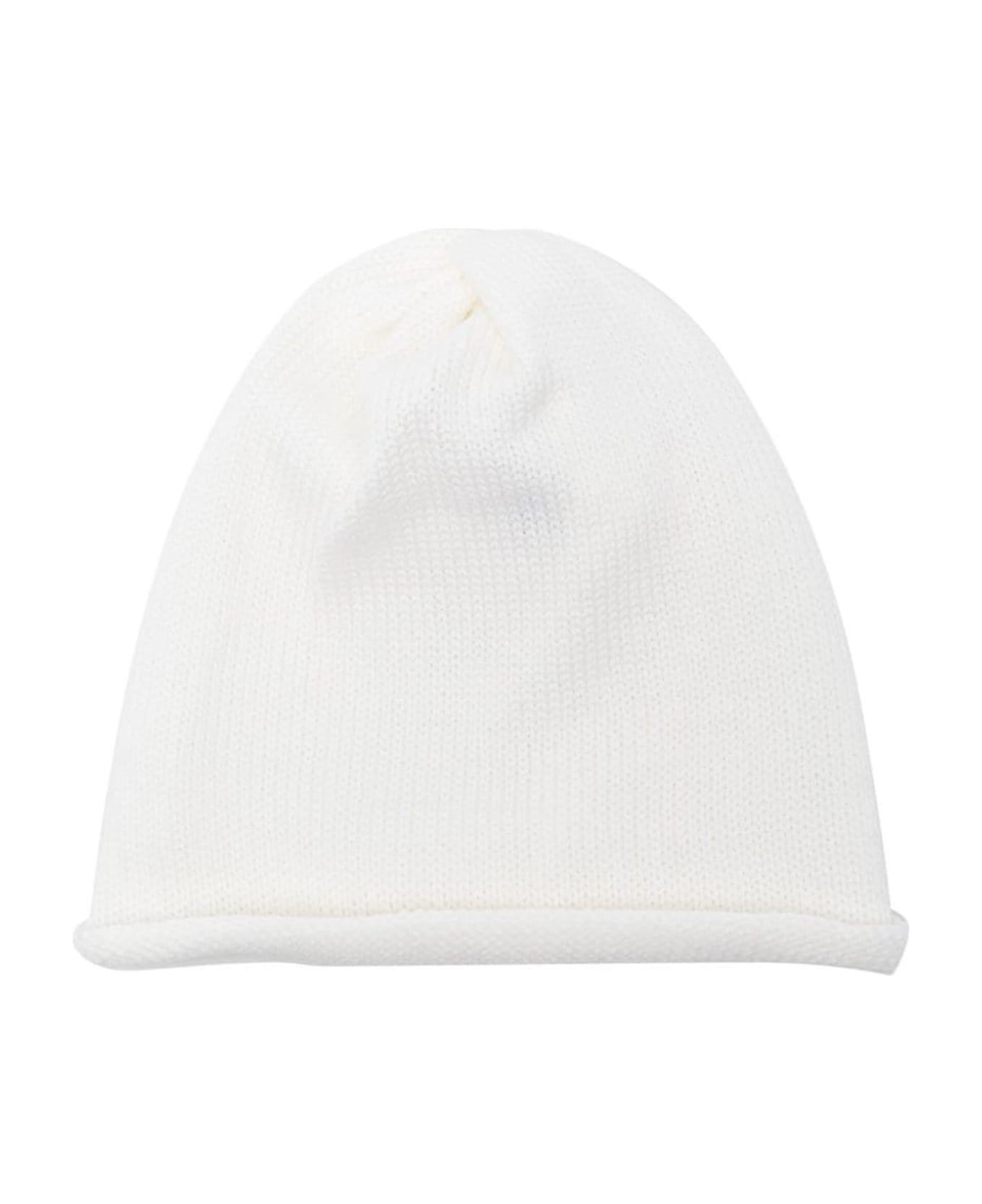 Little Bear Hats White - White