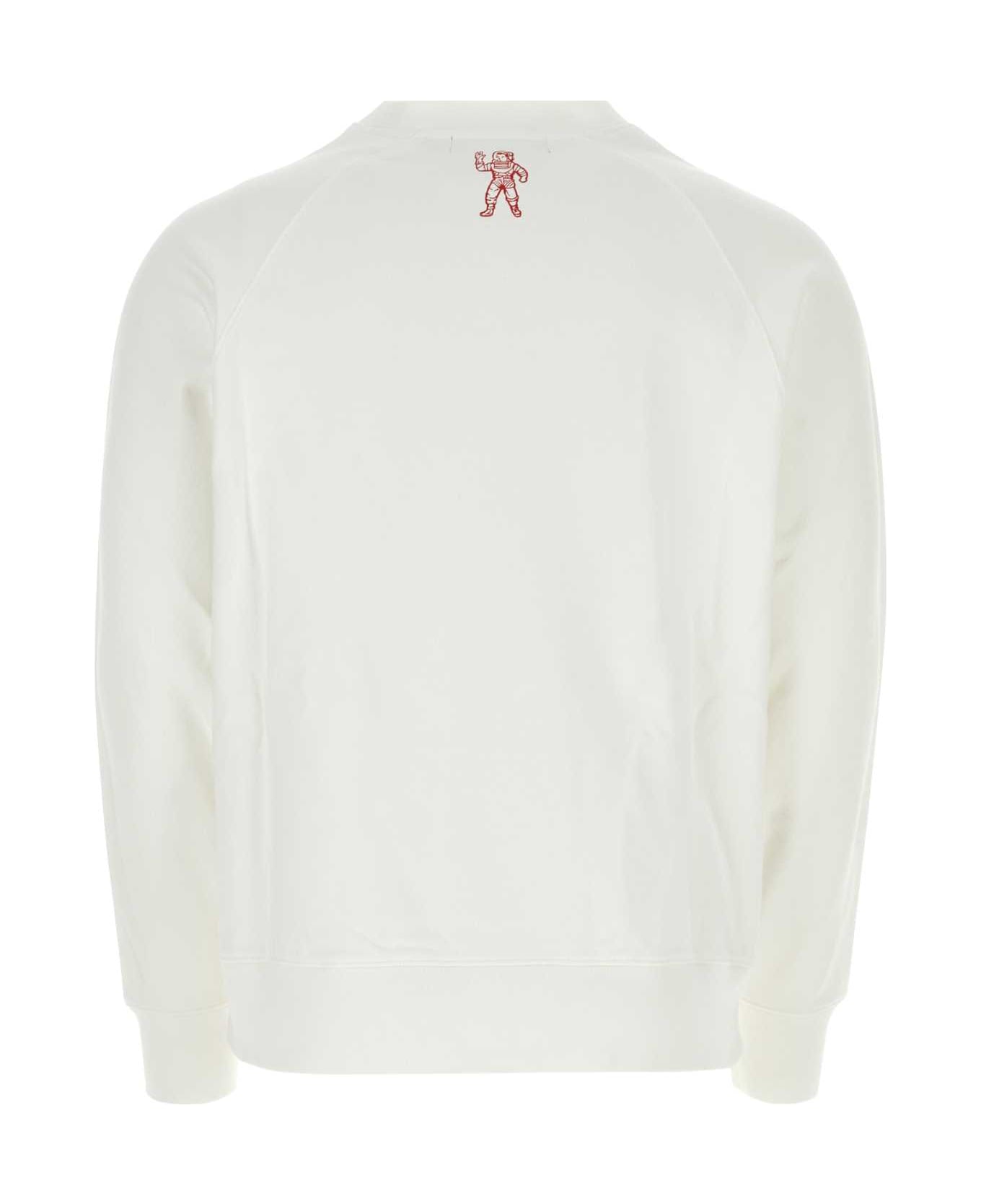 Billionaire Boys Club White Cotton Sweatshirt - WHITE フリース