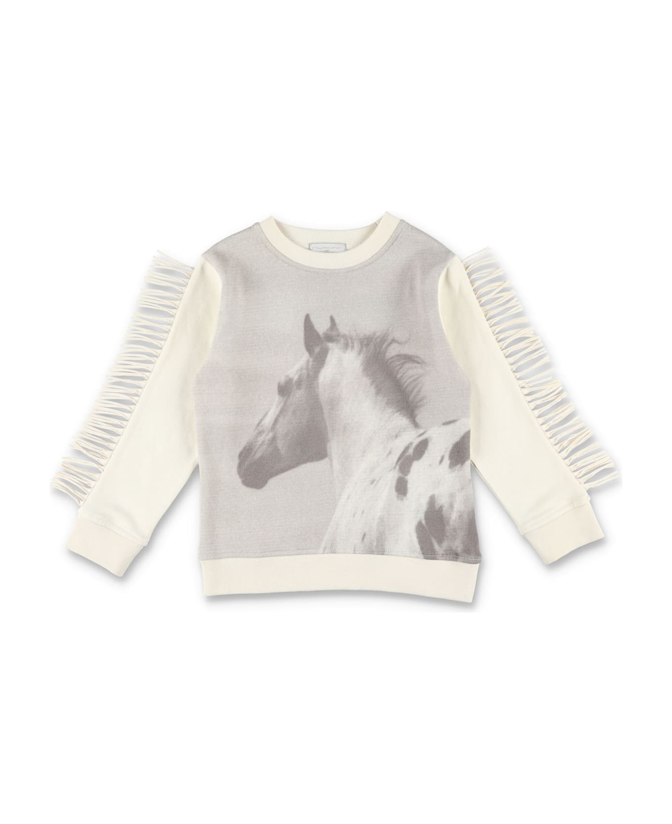 Stella McCartney Kids Horse Fleece - BEIGE