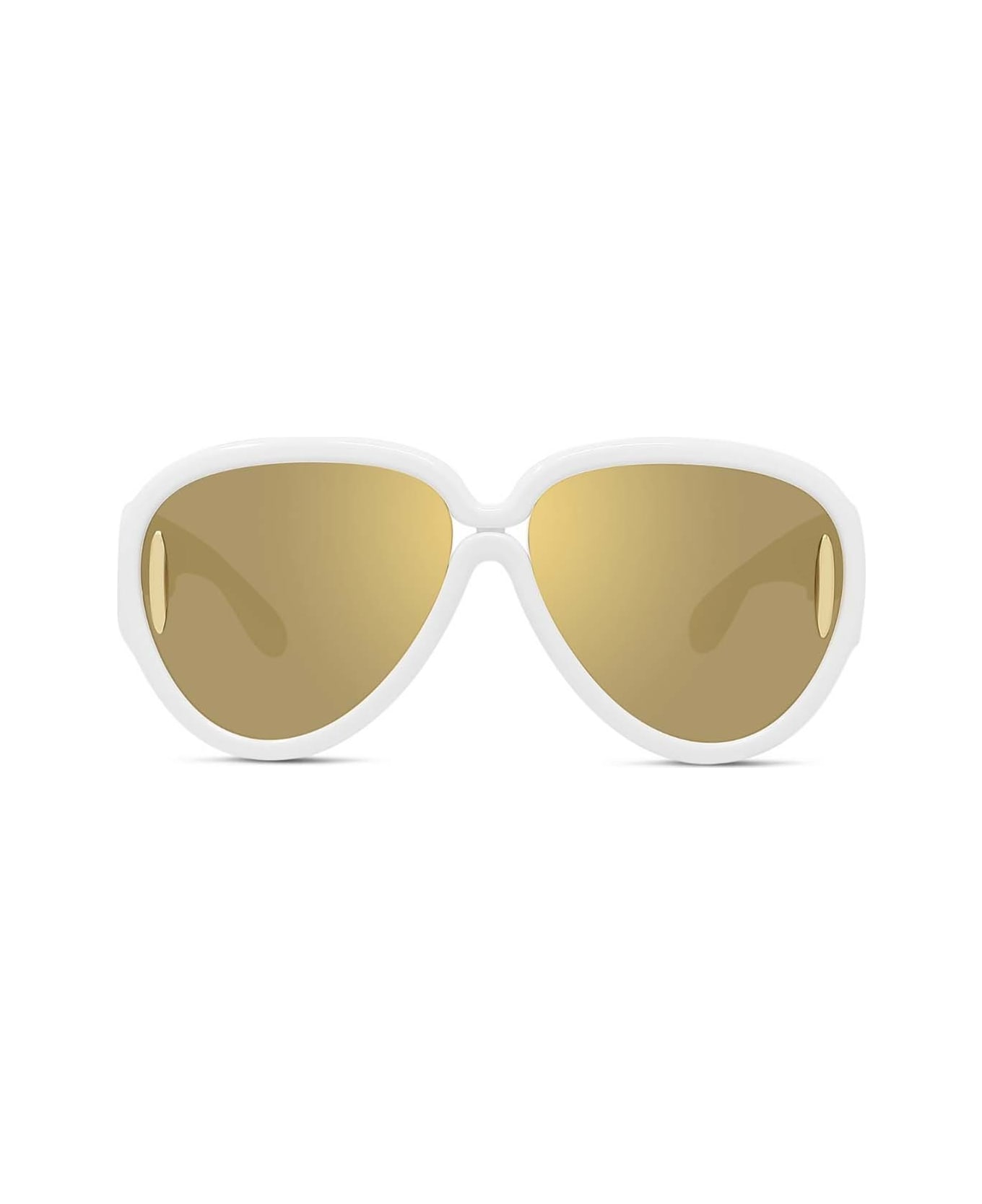 Loewe Sunglasses - Bianco/Oro specchiato