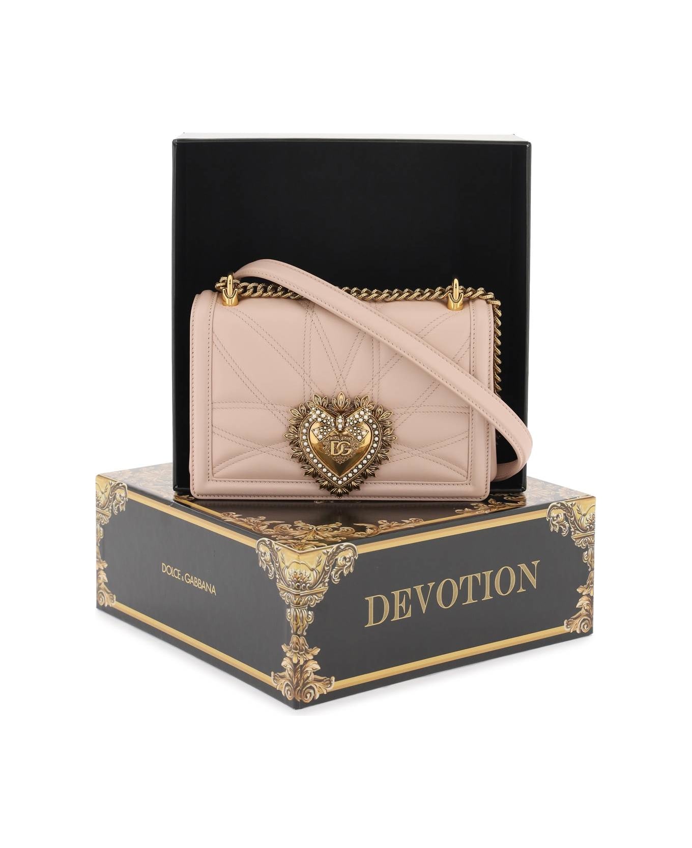 Dolce & Gabbana Devotion Medium Bag - CIPRIA 1 (Pink)