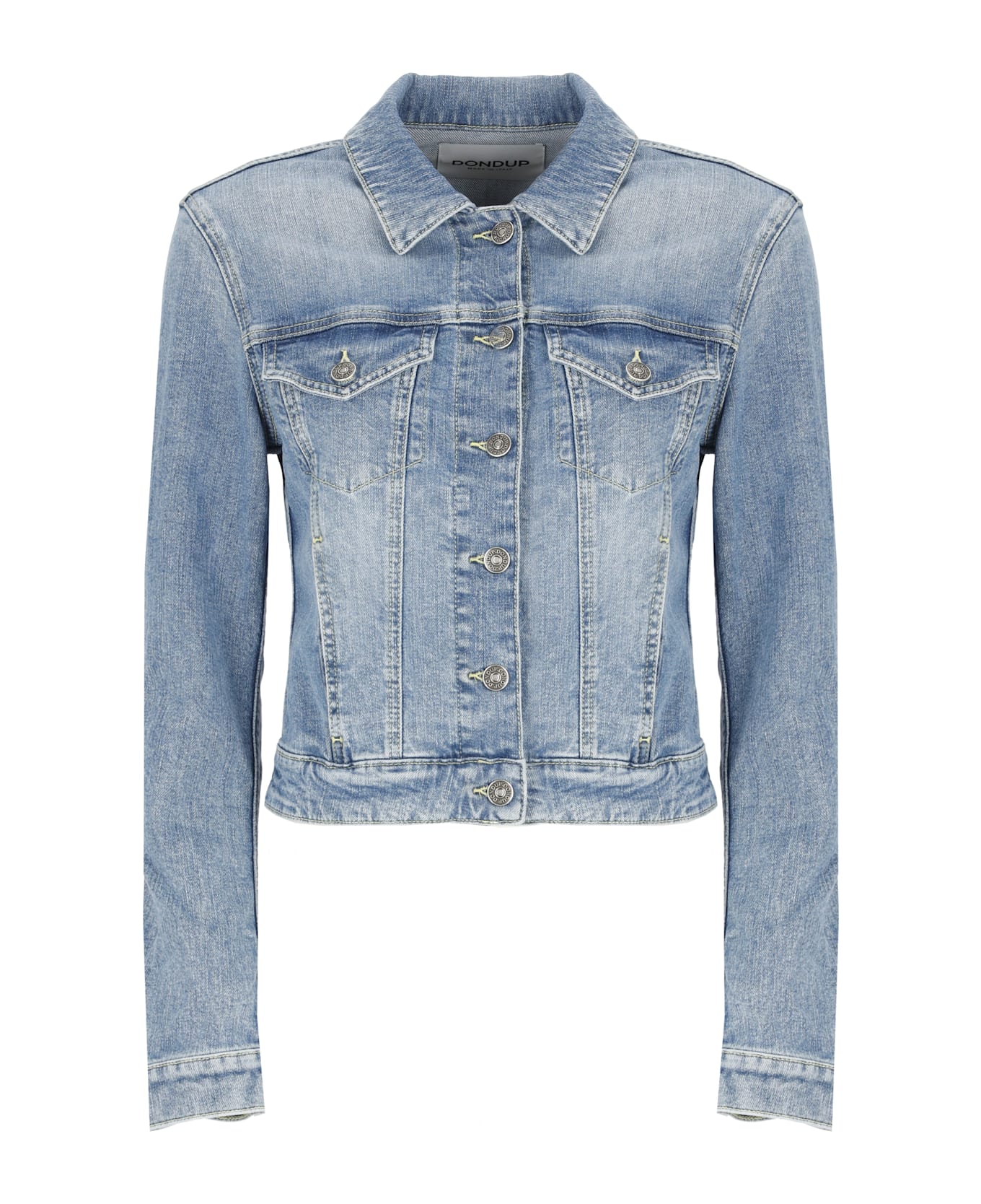 Dondup Cotton Jeans Jacket - Blue