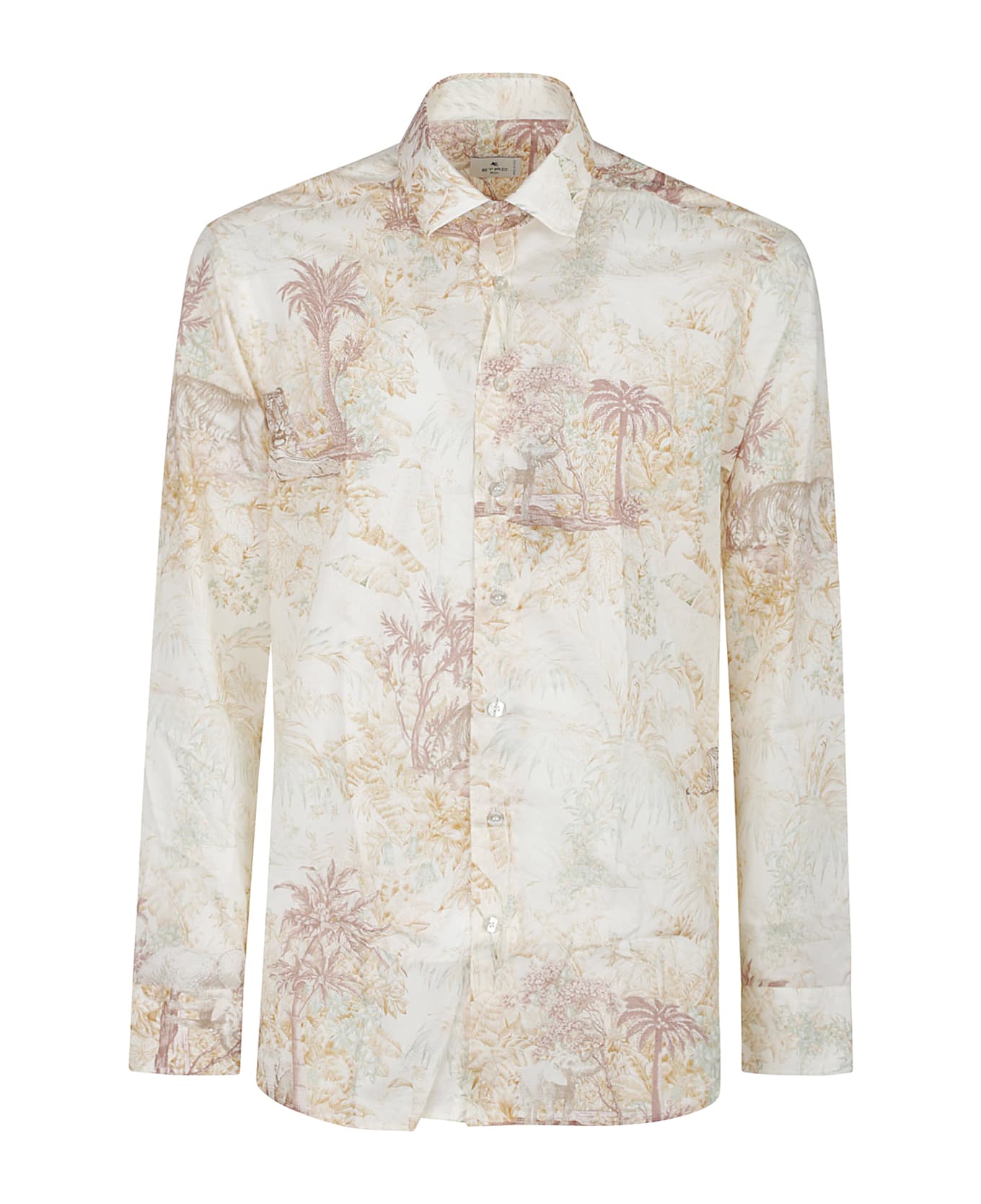 Etro Roma Long Sleeve Shirt - Beige