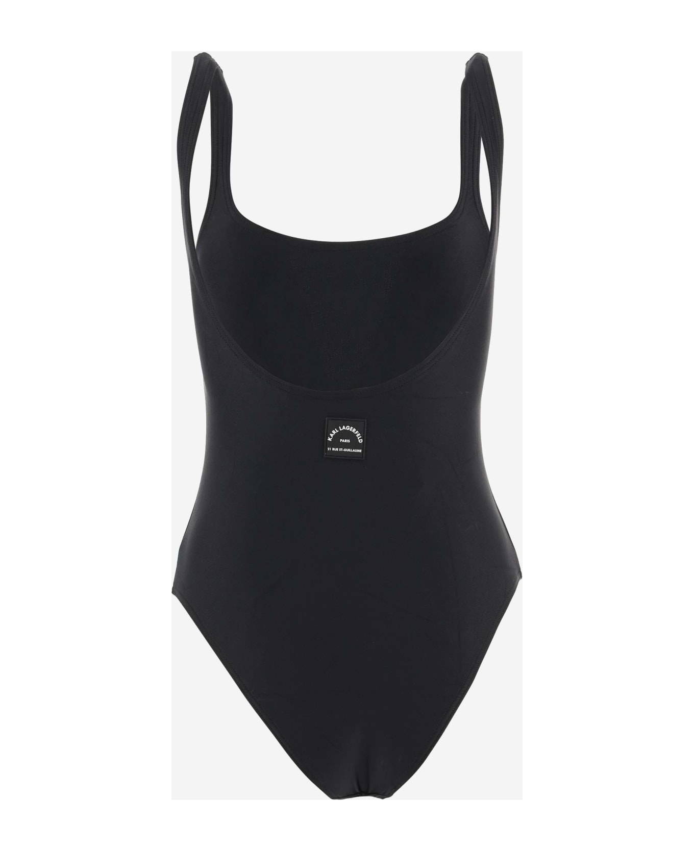 Karl Lagerfeld One-piece Swimsuit Rue St-guillaume - Black
