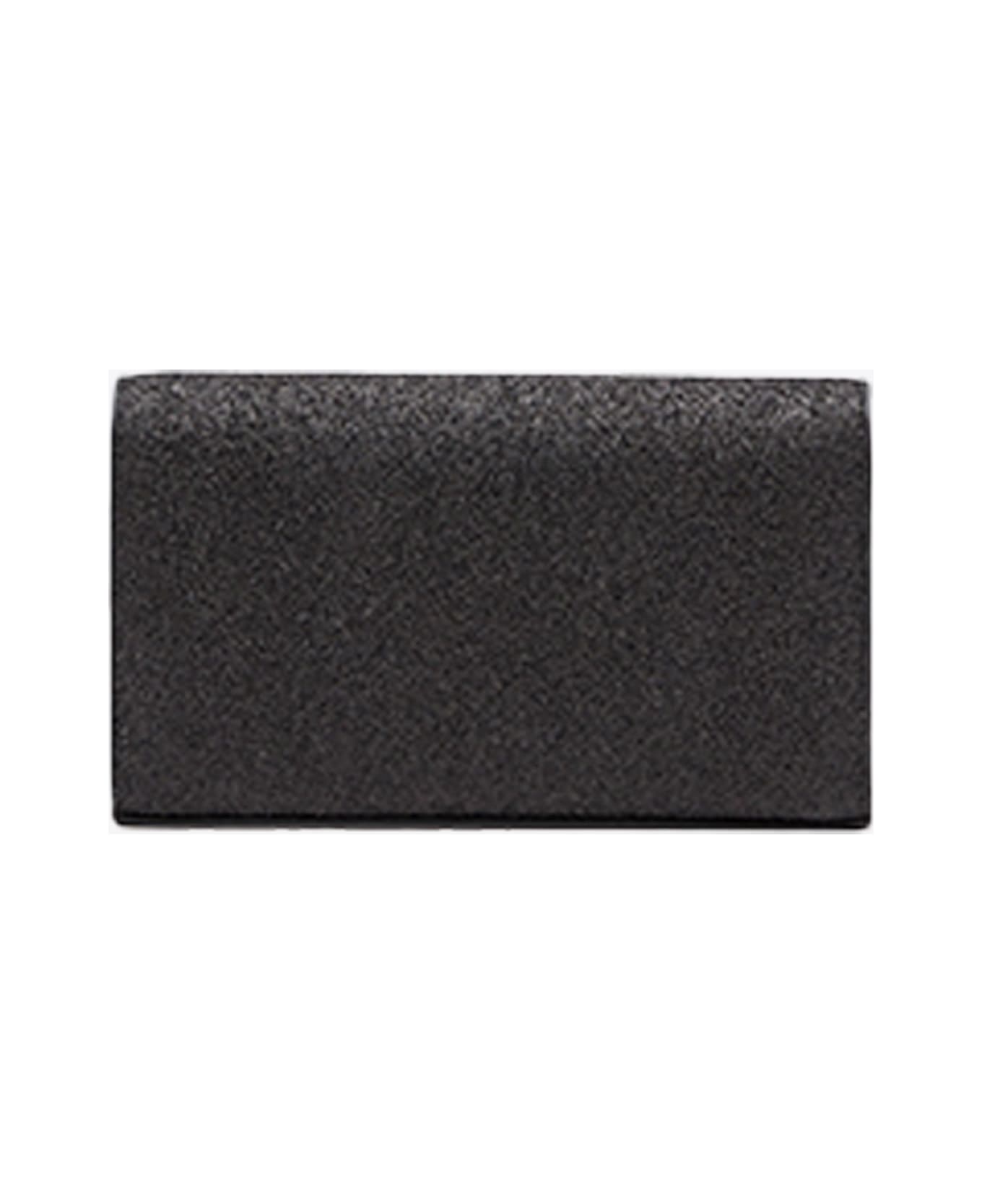 Diesel 1dr 1dr Wallet Strap Sparkly Black Purse With Shoulder Strap - 1dr Wallet Strap - black