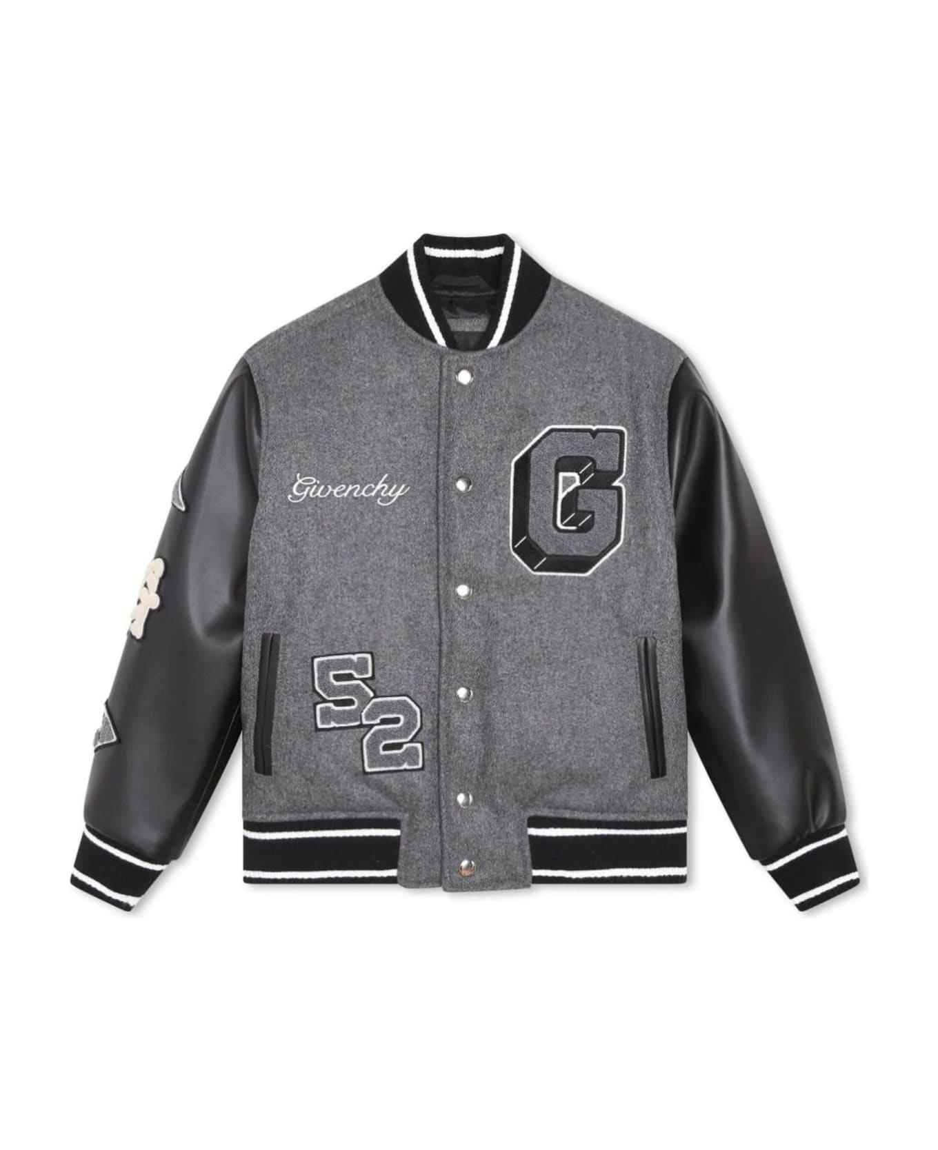 Givenchy Kids Coats Grey - Grey コート＆ジャケット