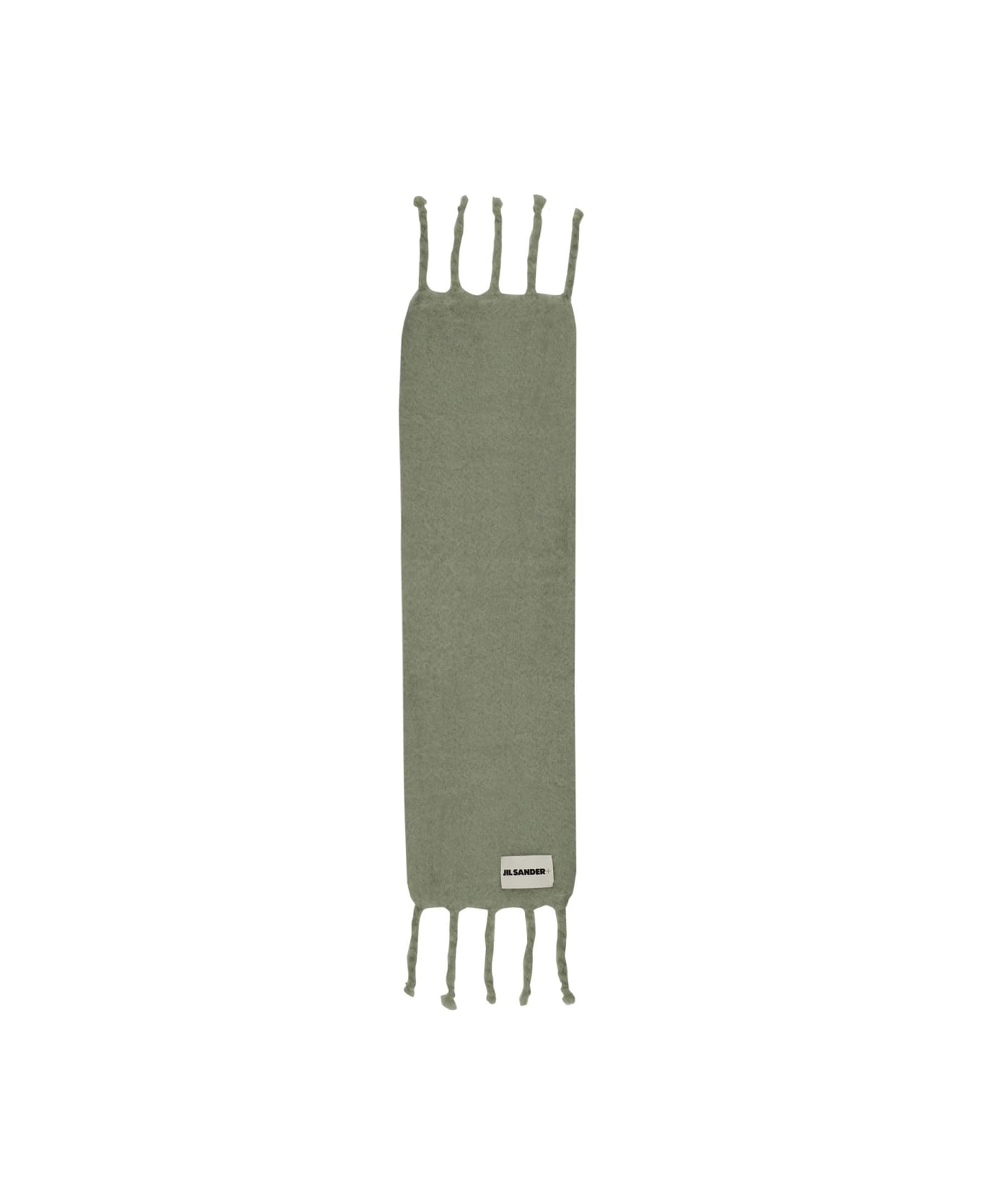 Jil Sander Plain Scarf - PALEGREEN