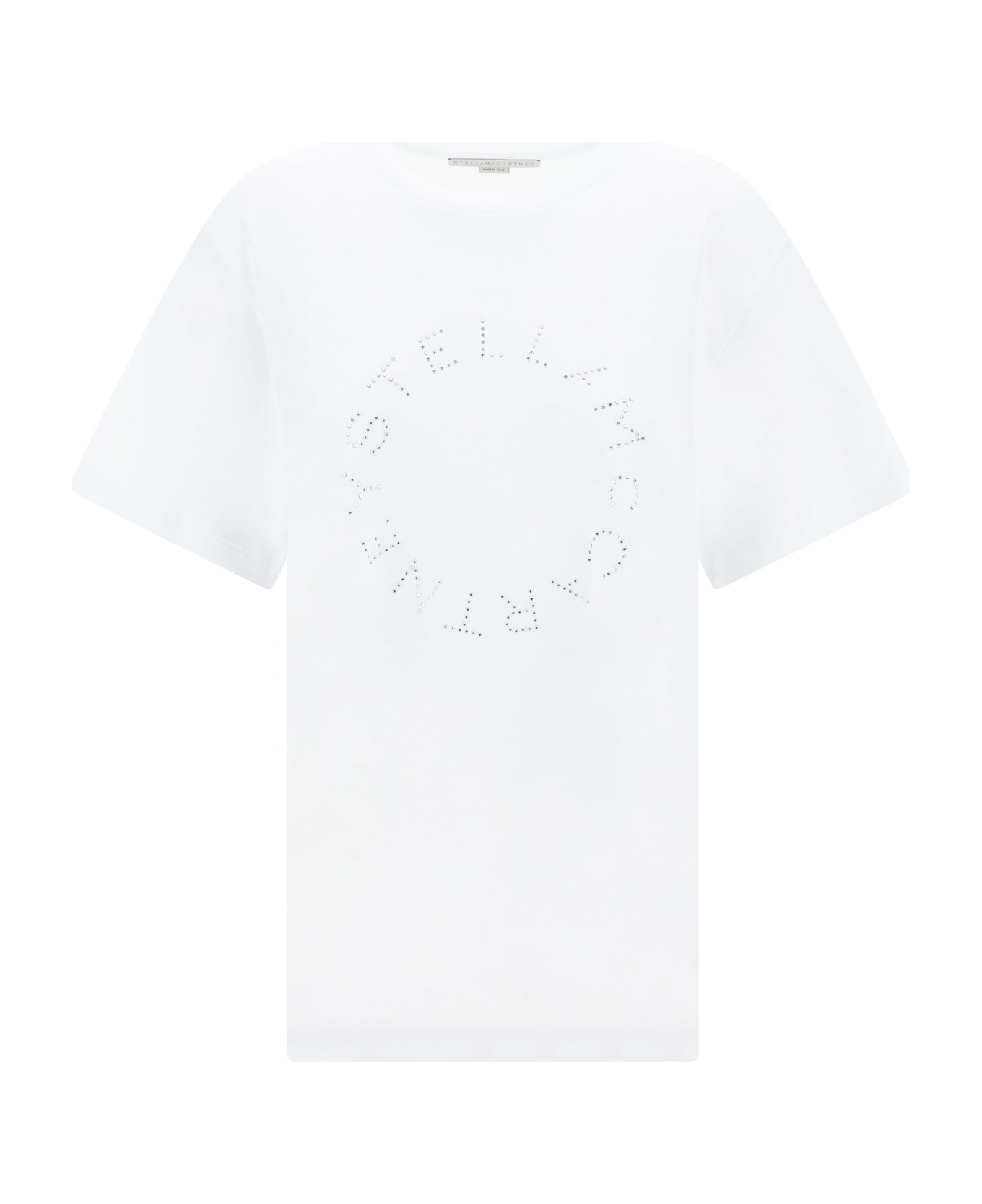 Stella McCartney Rhinestone T-shirt - Bianco Tシャツ