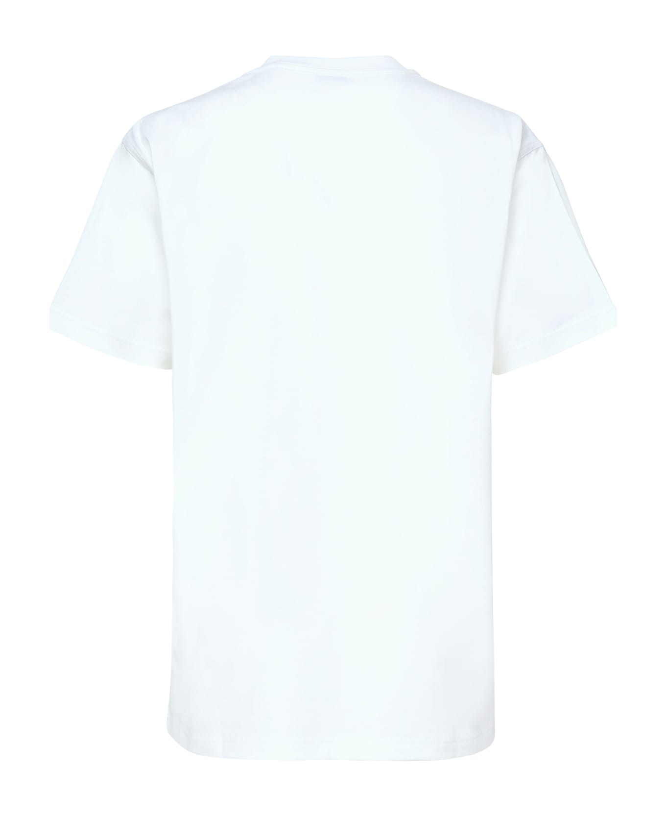Burberry T-shirt With Pocket 
check
 - White