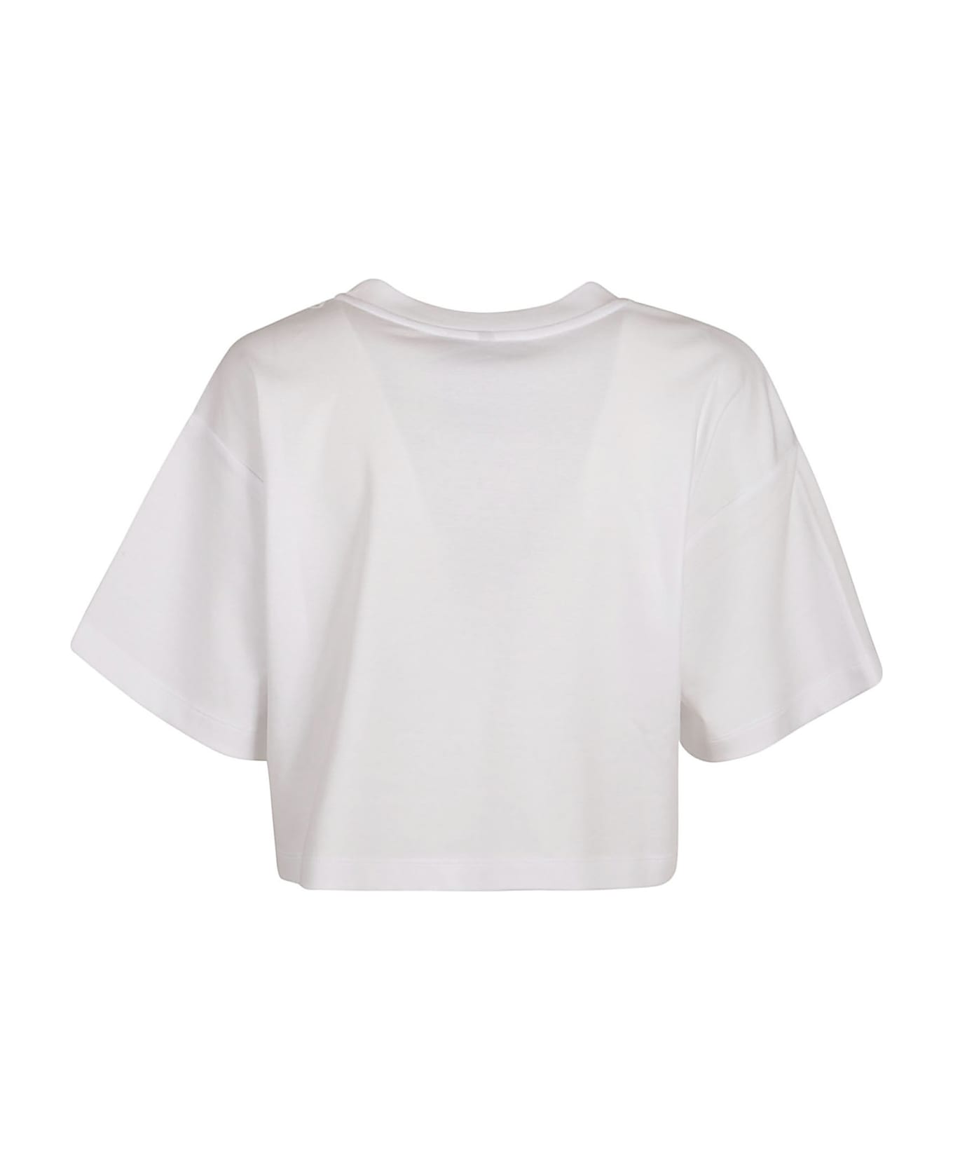 Iceberg Panda Cropped T-shirt - bianco ottico Tシャツ