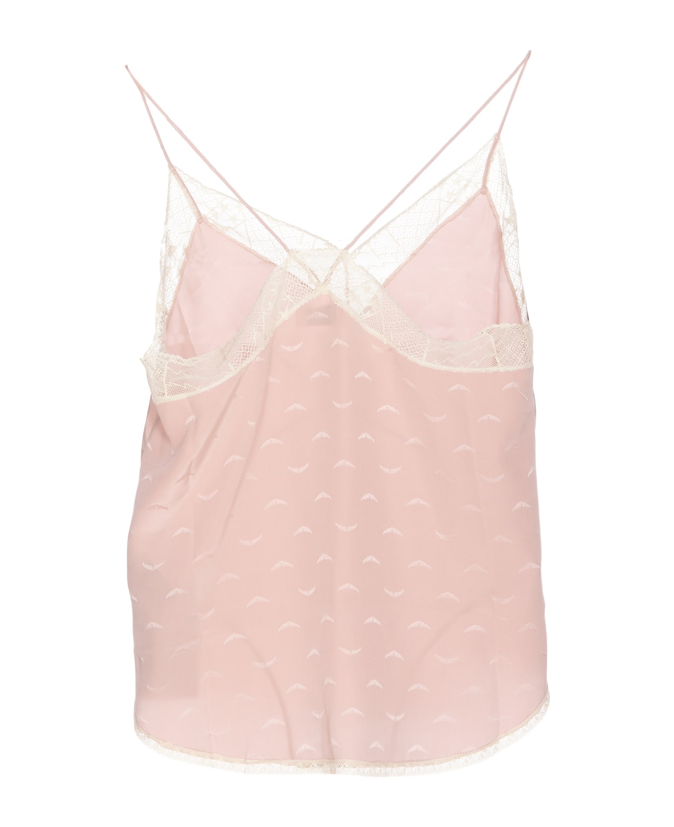 Zadig & Voltaire Christy Jac Wings Tank Top - Pink