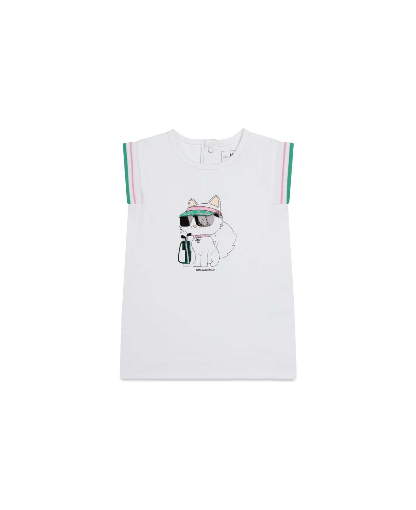 Karl Lagerfeld Short Dress - WHITE