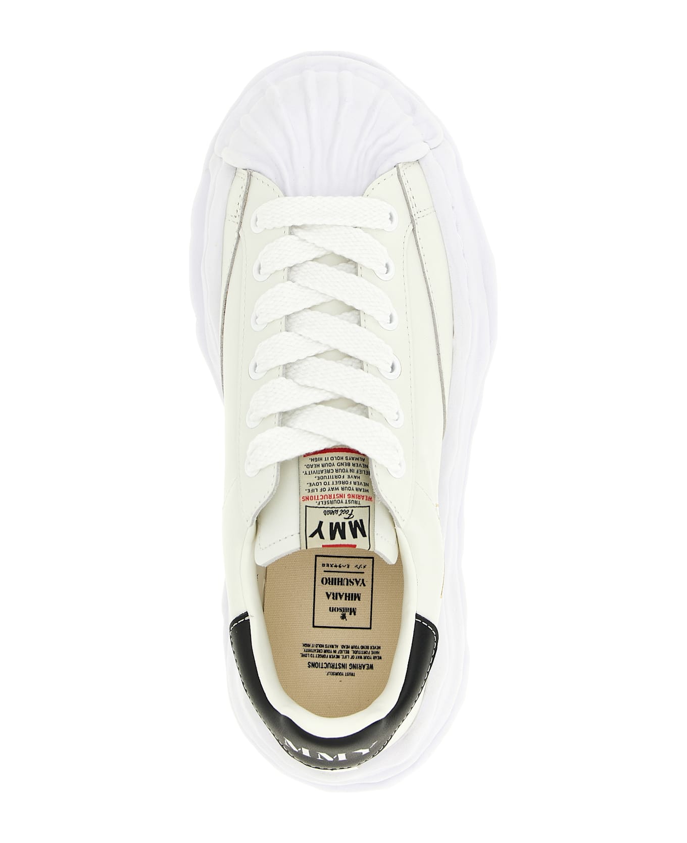 Mihara Yasuhiro 'blakey' Sneakers - White/Black