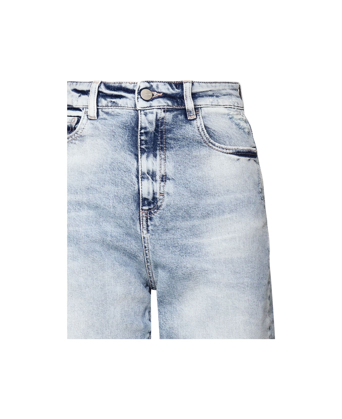 Icon Denim Karolina Cotton Denim Jeans - Blue