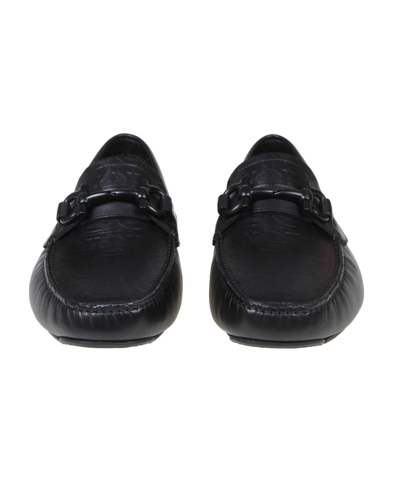 Ferragamo Salvatore  Paris Loafer In Black Leather - Black