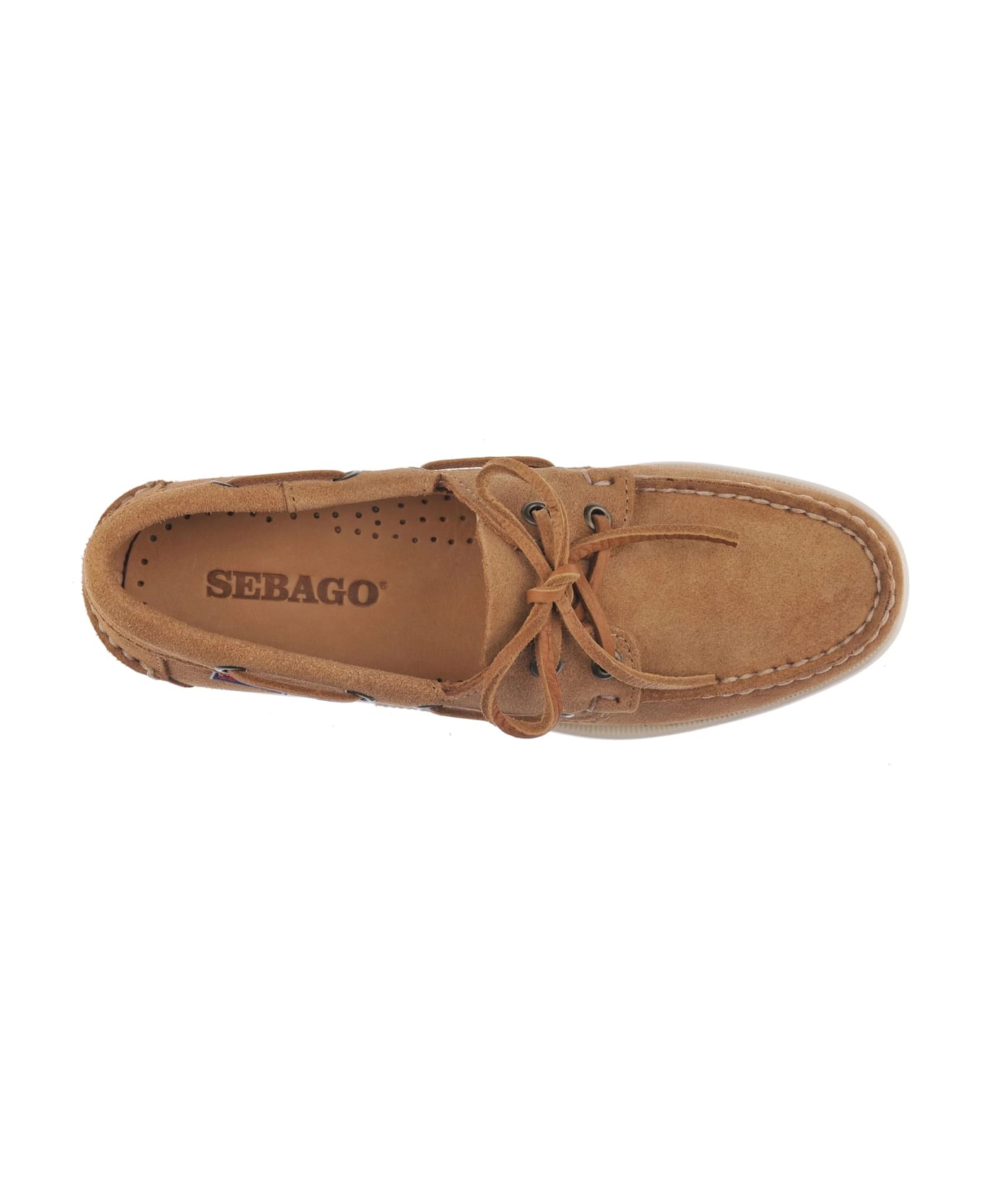 Sebago Portland Flesh Out Woman - Brown Cognac  Brown