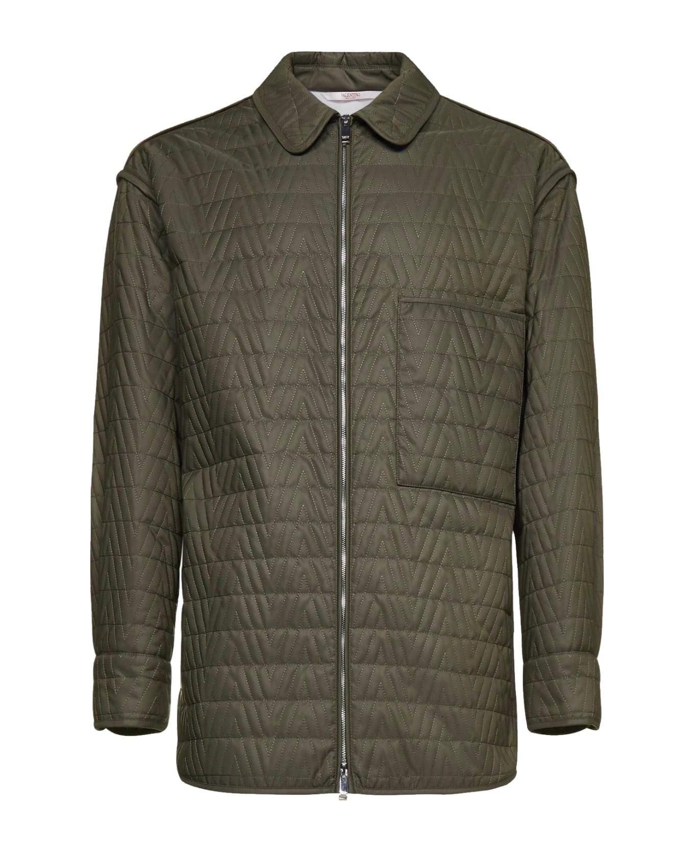 Valentino Quilted Jacket - Green