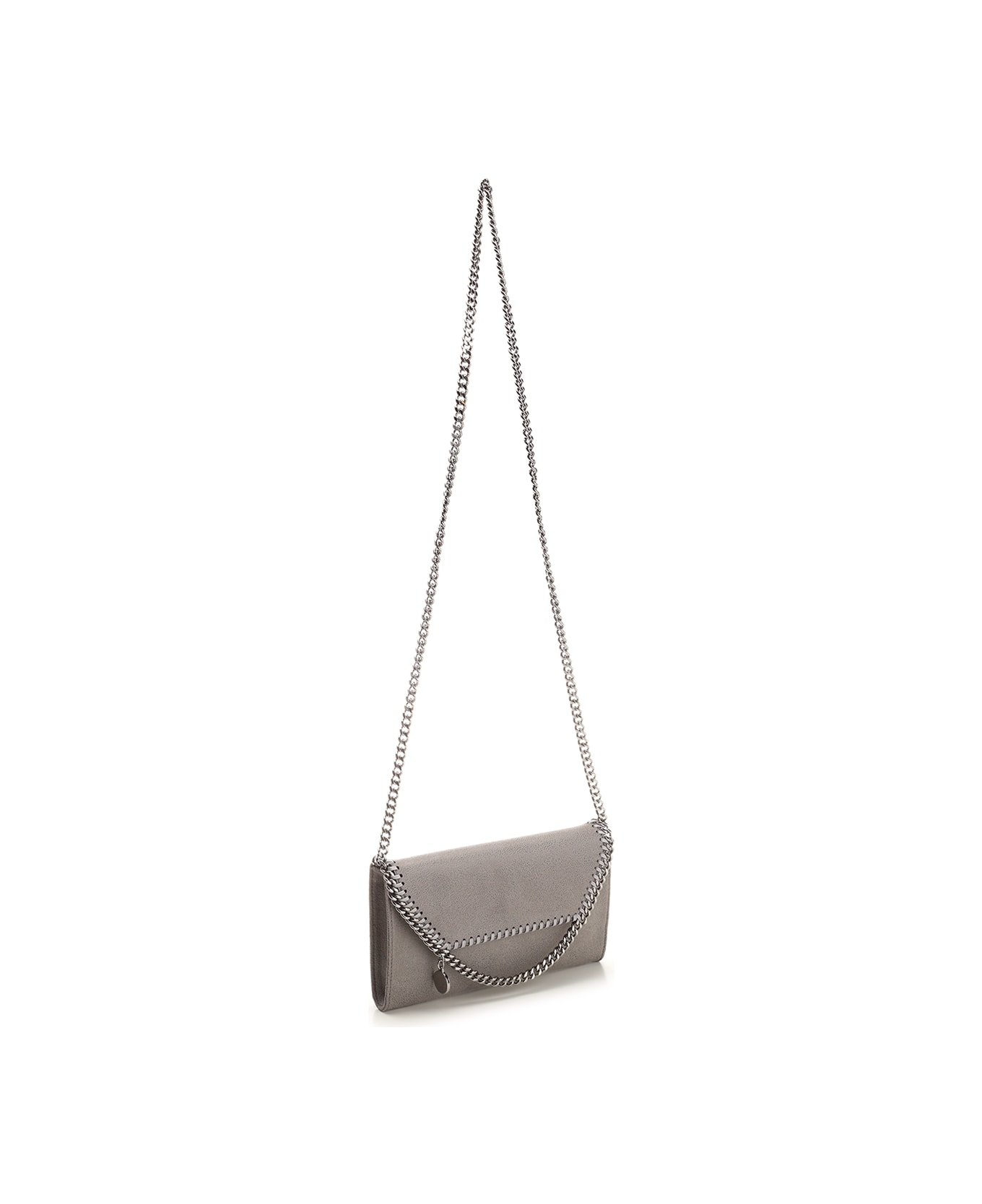 Stella McCartney 'falabella' Mini Crossbody Bag - Grey