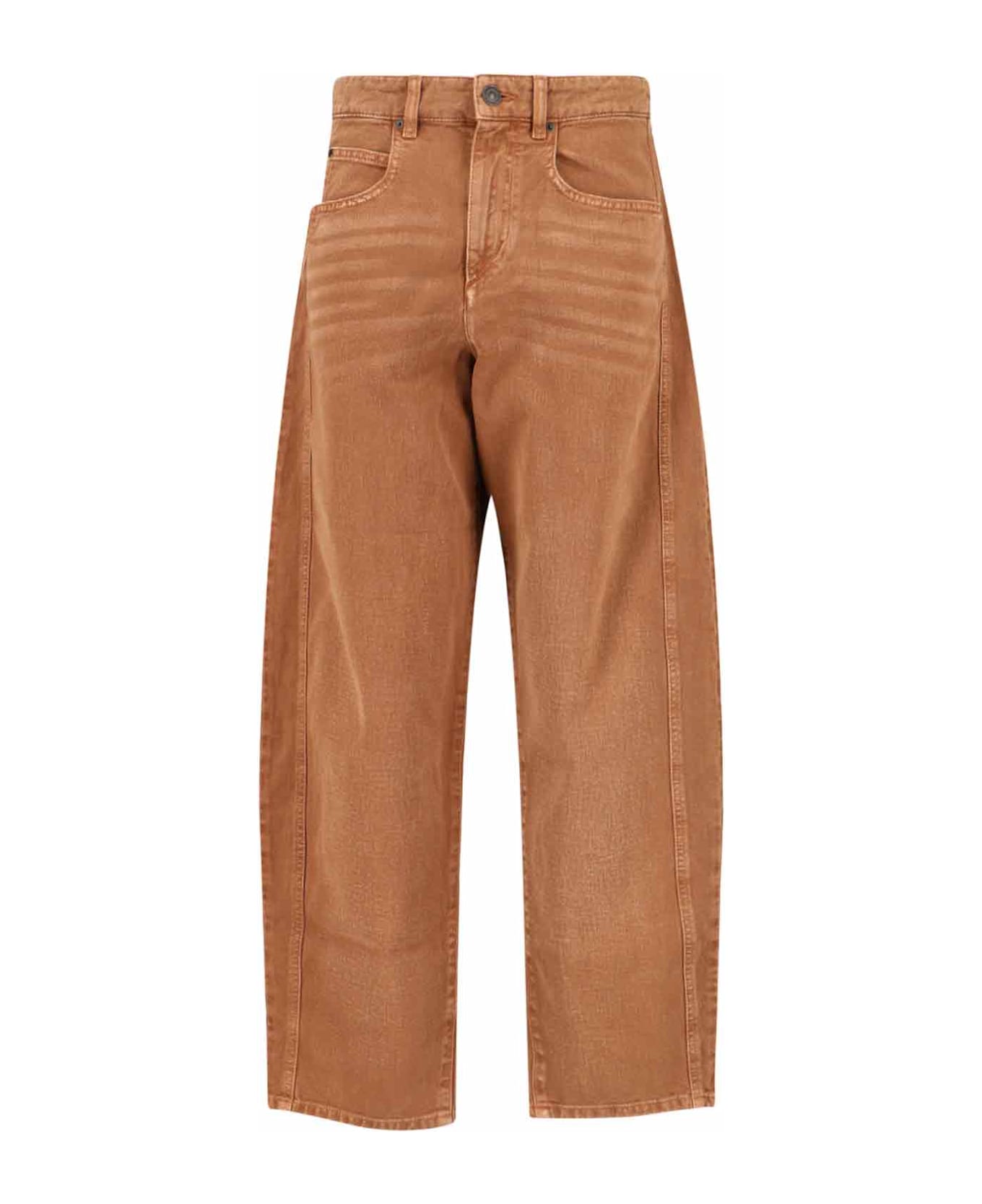 Isabel Marant Straight Jeans - Brown
