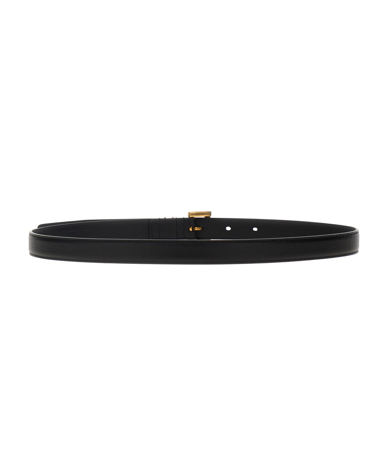 Saint Laurent 'cassandre' Belt - Black  