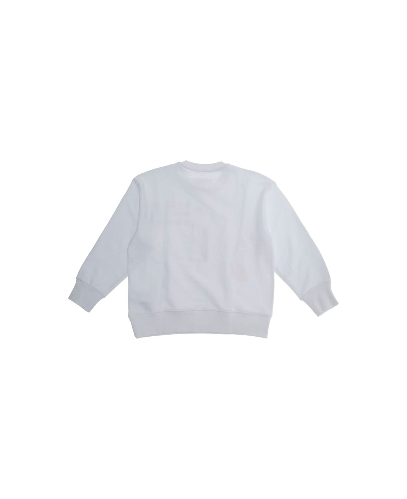 MM6 Maison Margiela Kids Logo Sweatshirt - White