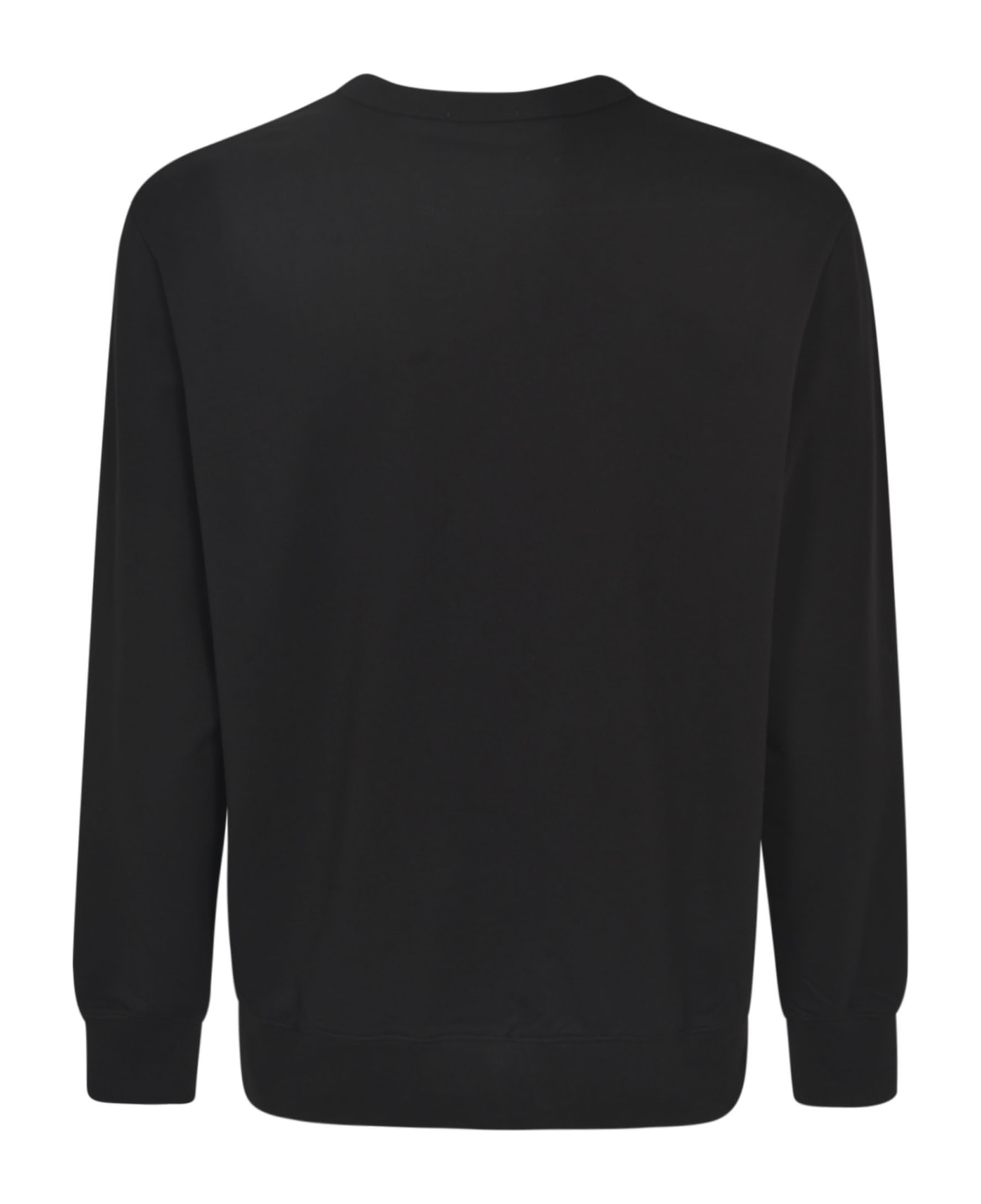 C.P. Company Metropolis Stretch Fleece Logo Sweatshirt - Black