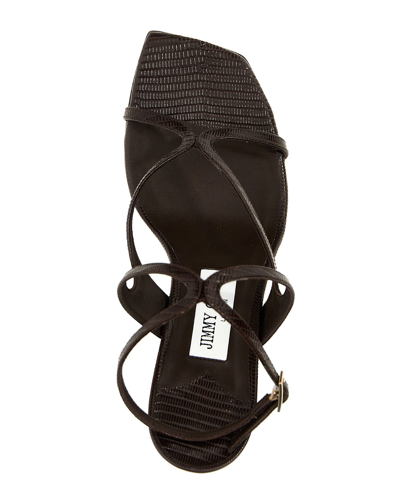 Jimmy Choo 'azie' Sandals - Brown