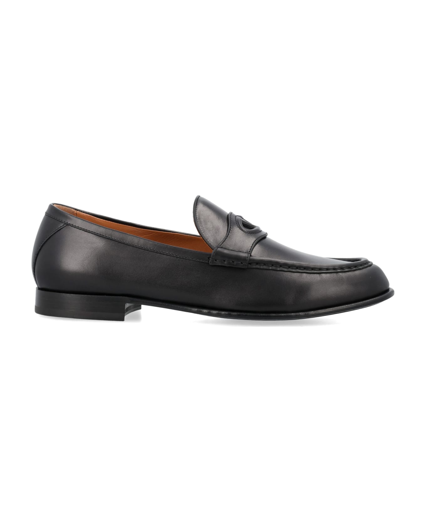 Valentino Garavani New Vlogo Signature Loafers - BLACK