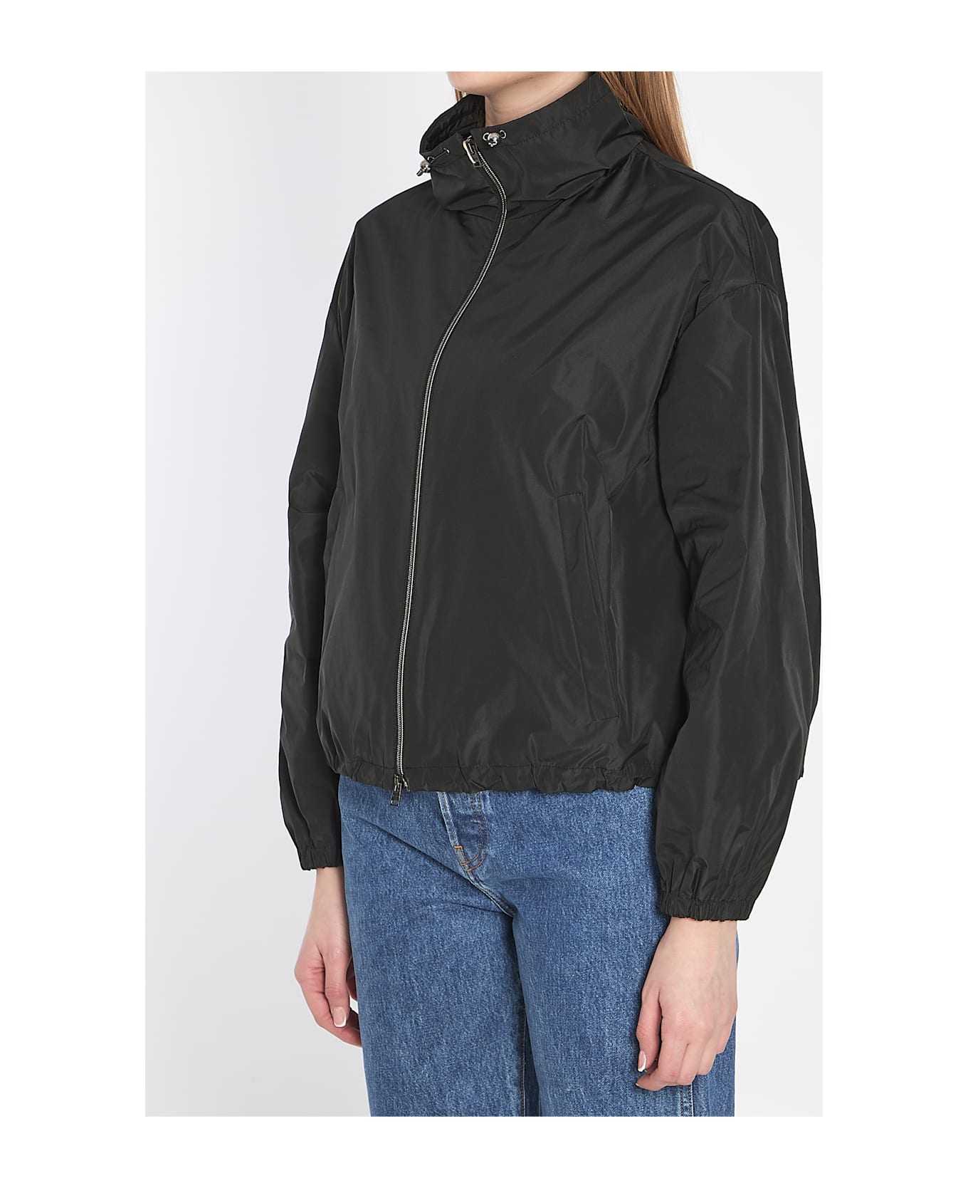 Herno New Techno Teffeta Jacket - BLACK