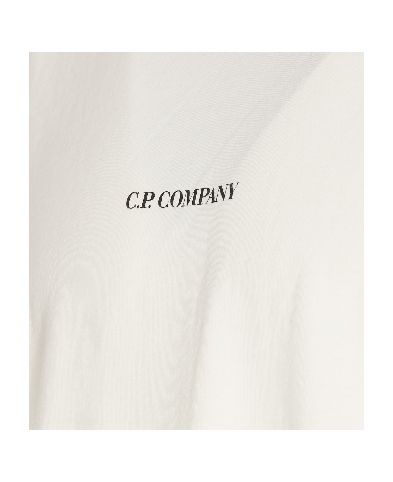 C.P. Company Logo T-shirt - Bianco シャツ