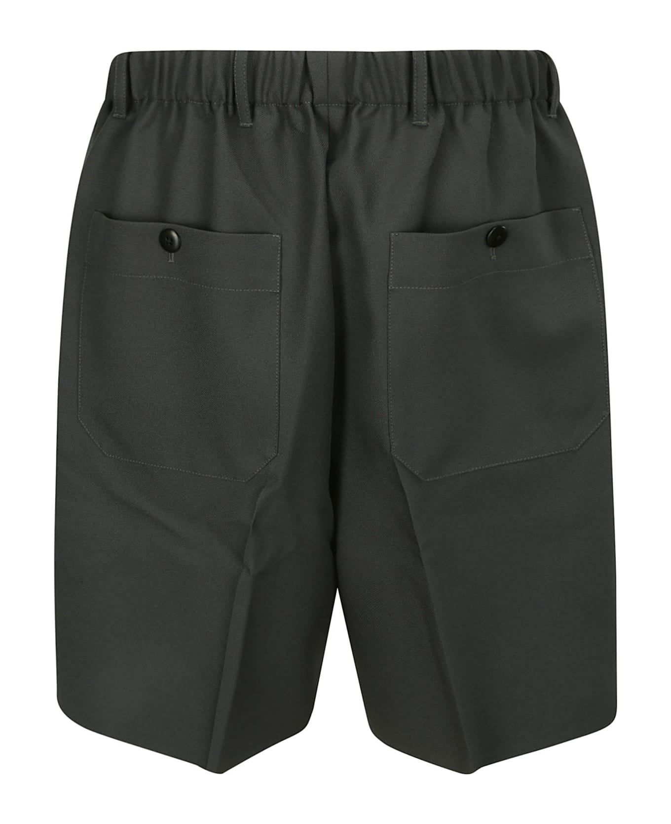 Random Identities Worker Low Crotch Short Trousers - GREY ショートパンツ