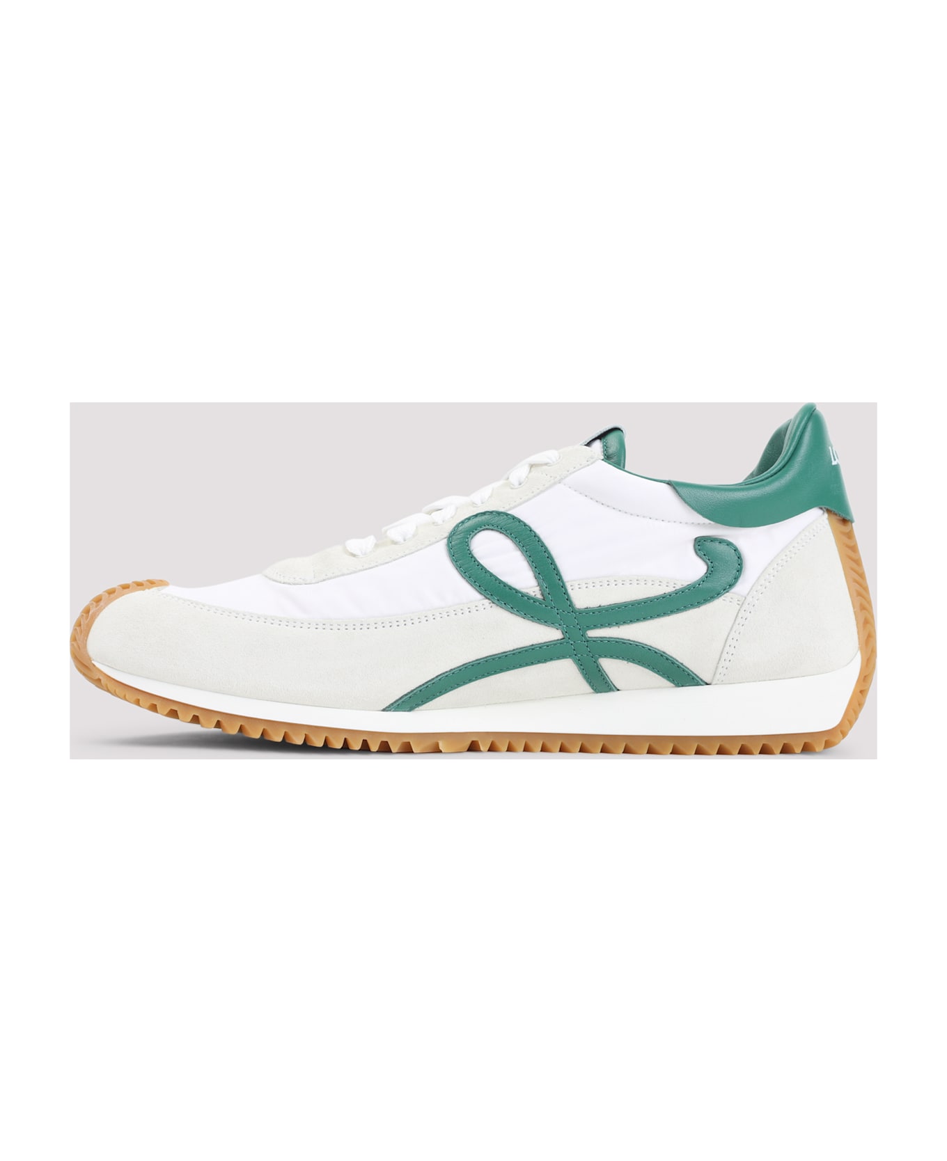 Loewe Flow Runner 2.0 Sneakers - White Dark Green