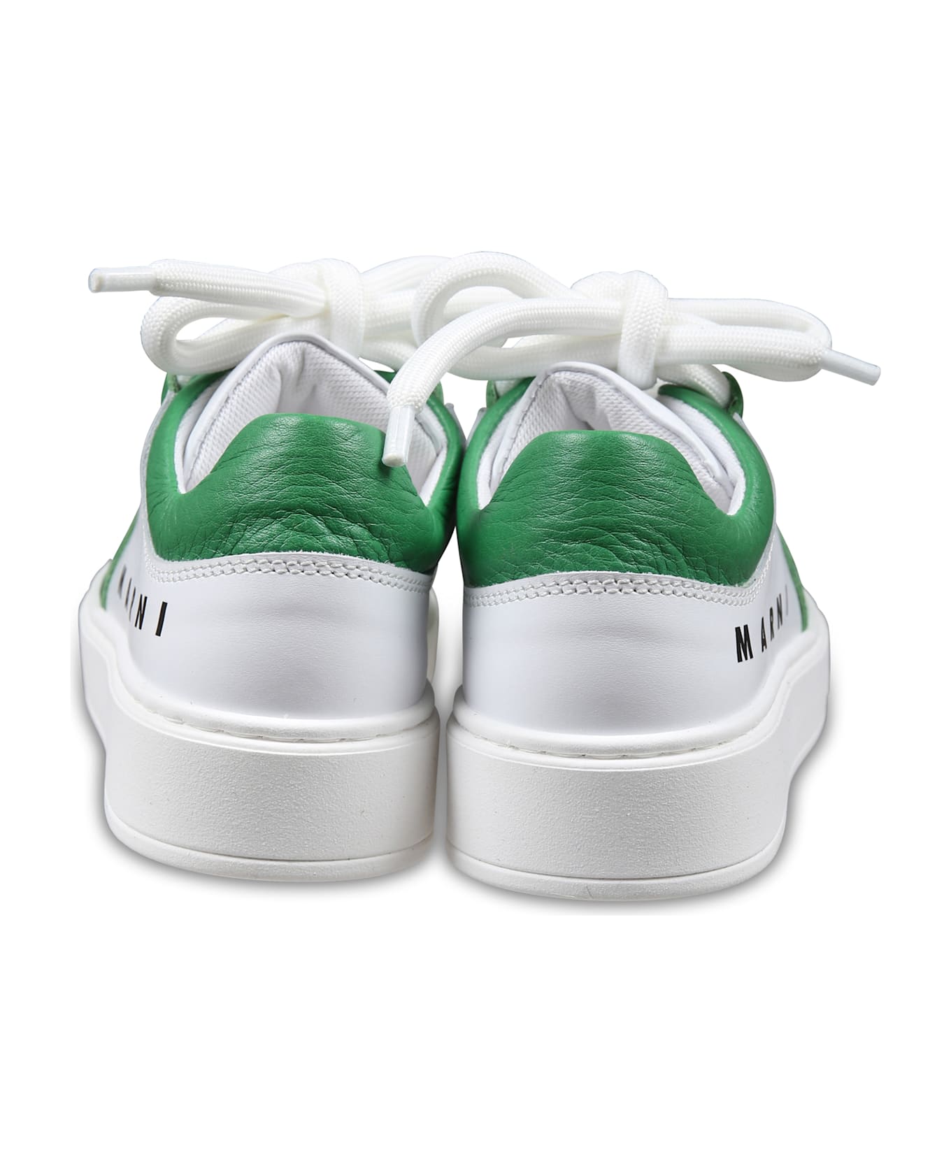 Marni White Sneakers For Kids With Logo - White