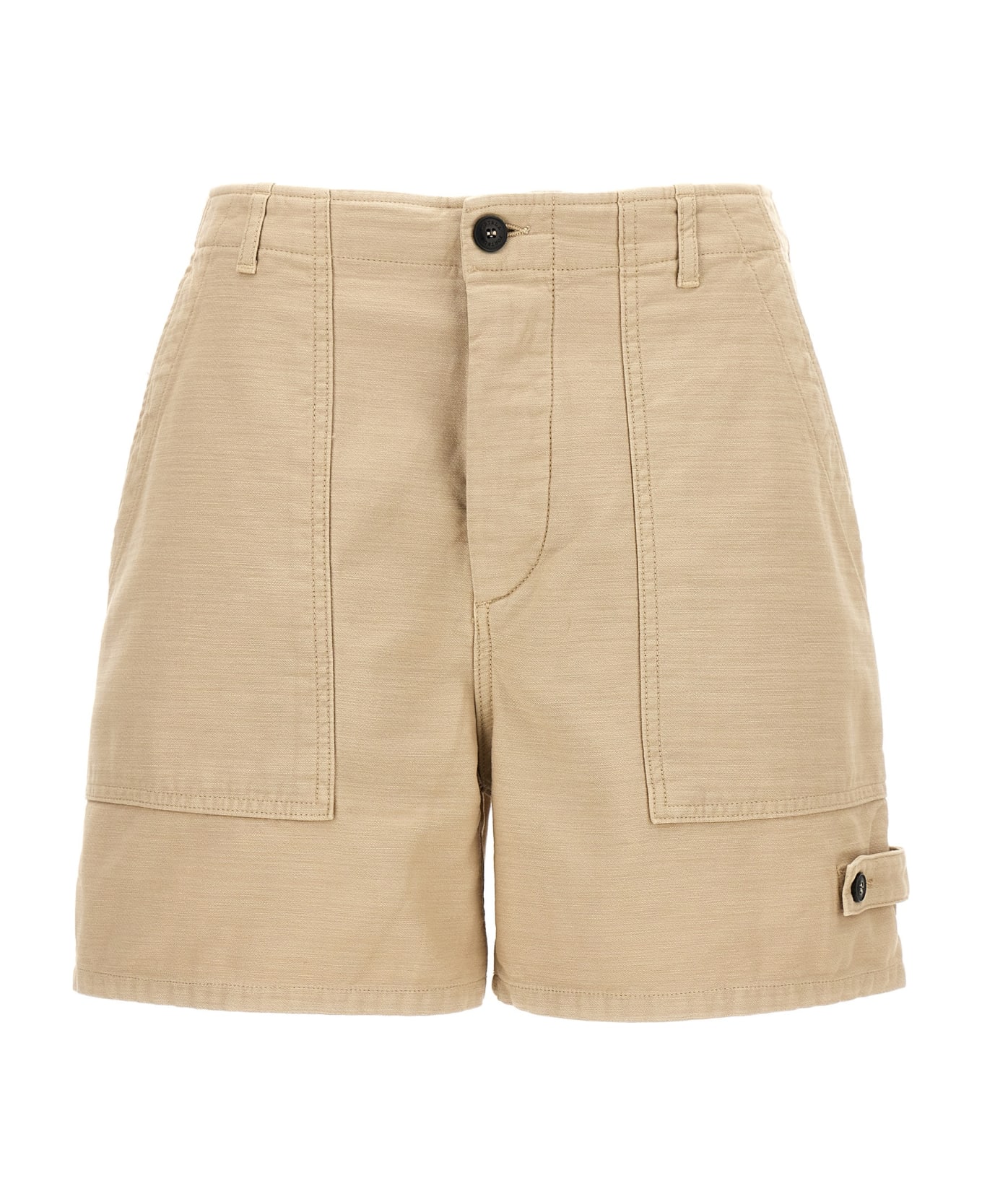 Fortela 'jim' Bermuda Shorts - Beige