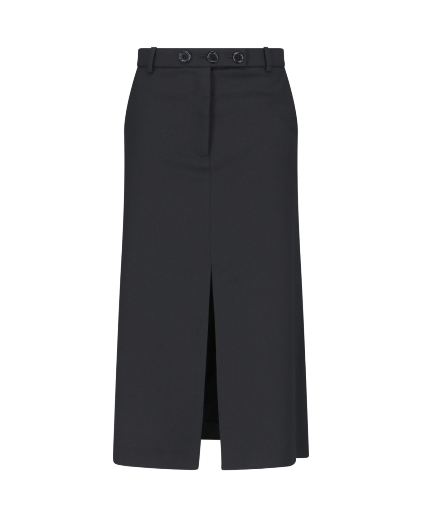 The Garment 'pluto' Midi Skirt - Black  