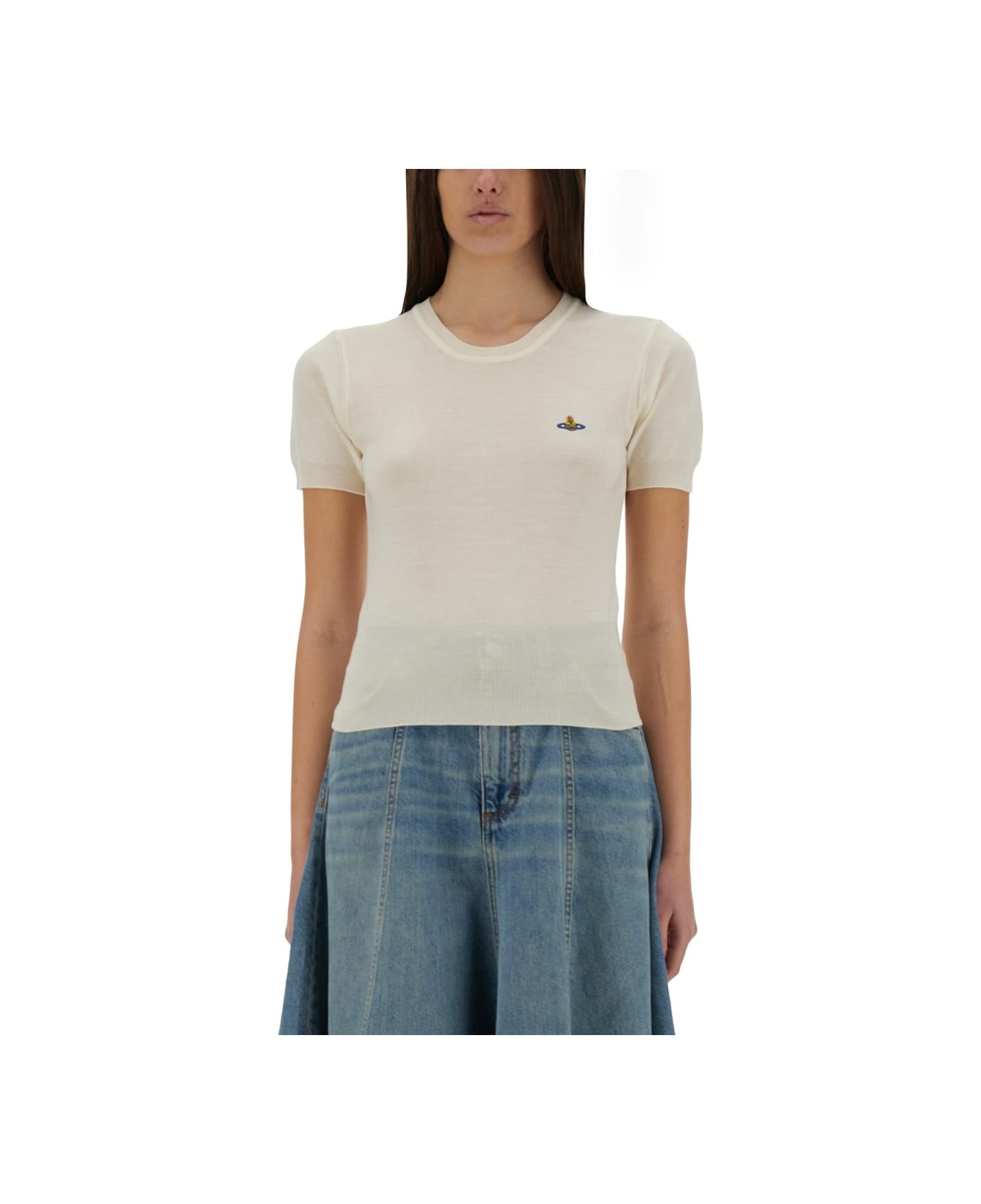 Vivienne Westwood Top "bea" - IVORY
