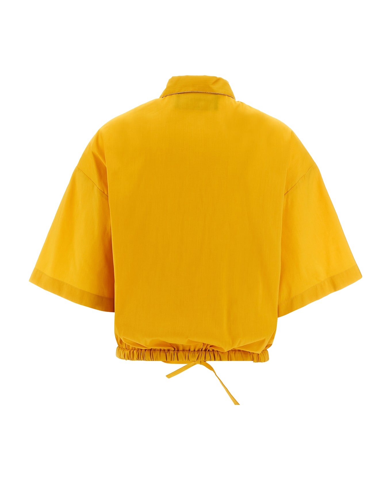 Fabiana Filippi Rhinestone Shirt - Yellow