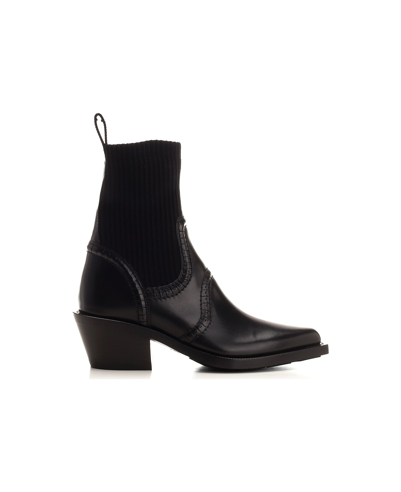 Chloé 'nellie' Texan Boot - Black