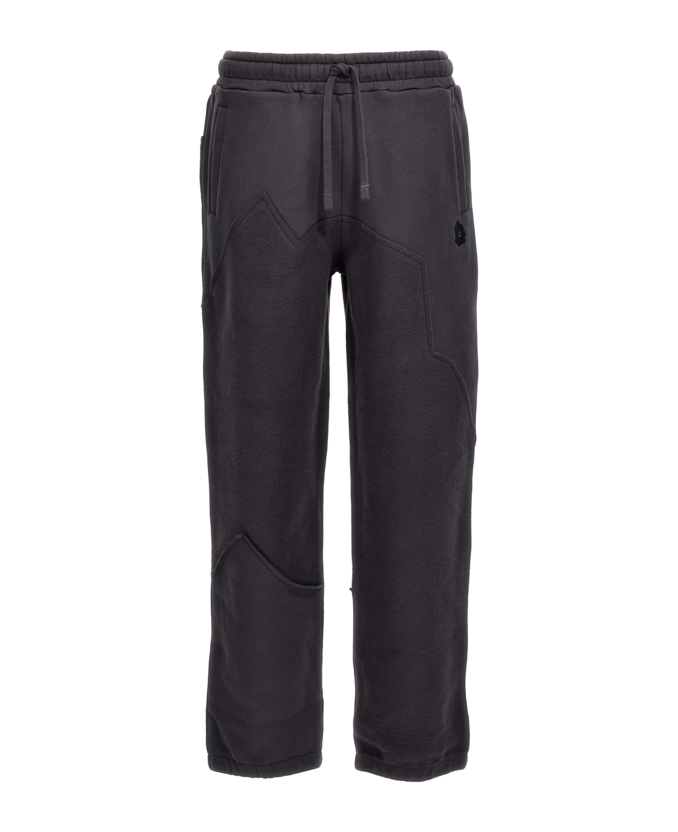 Objects Iv Life 'thought Bubble Panelled' Joggers - Gray